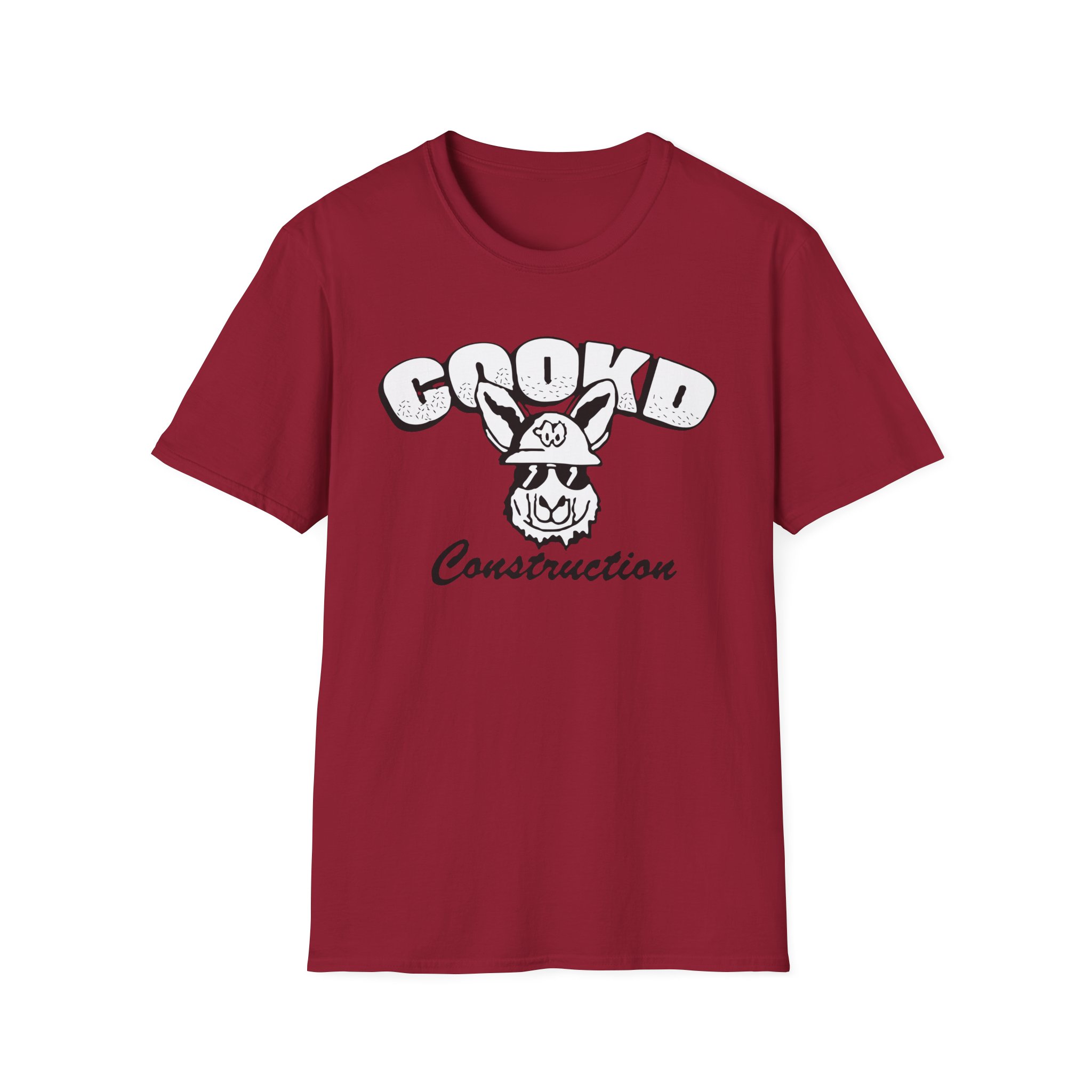 Lazarbeam Cookd Construction Unisex Softstyle T-Shirt