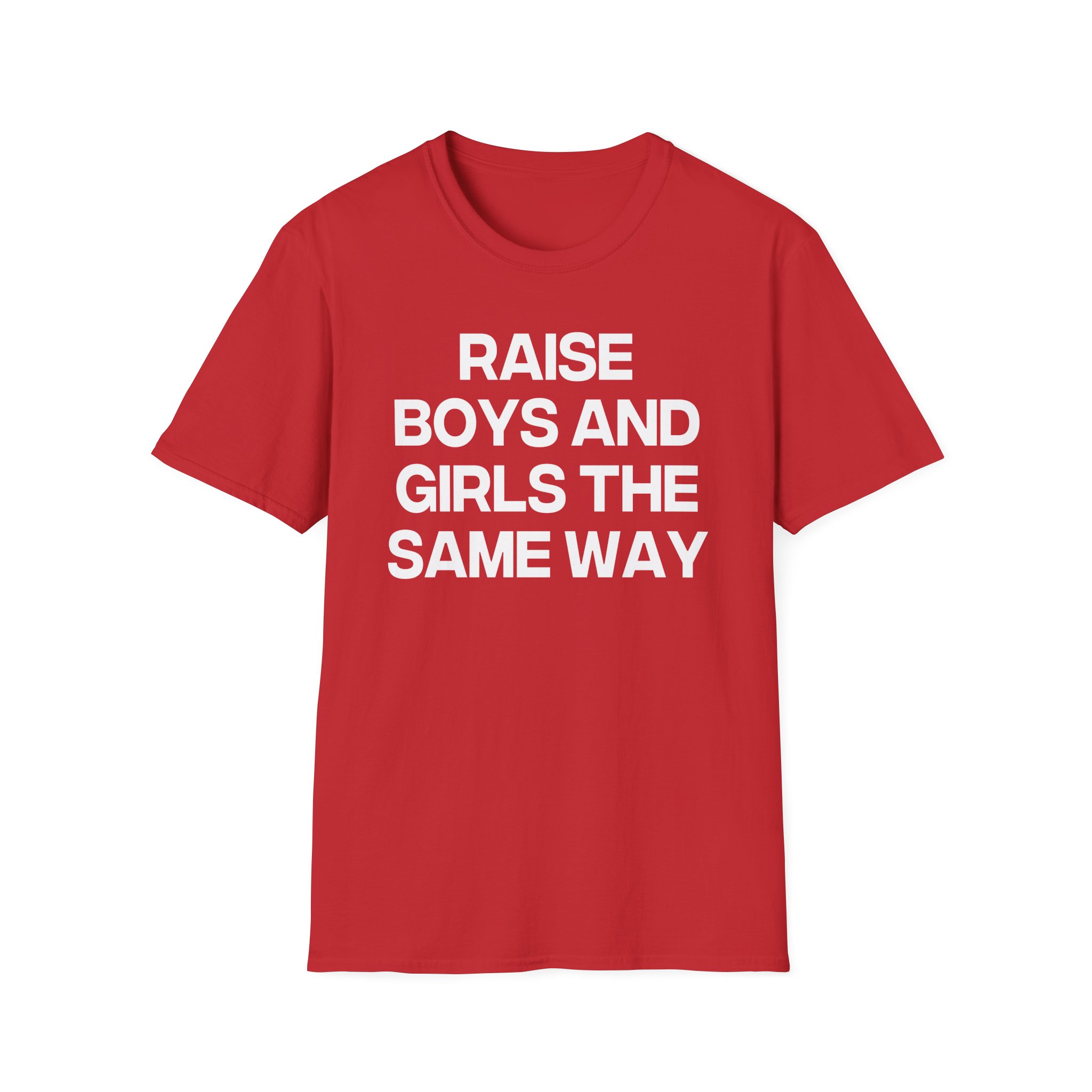 Jenny Holzer Raise the Same Way Unisex Softstyle T-Shirt