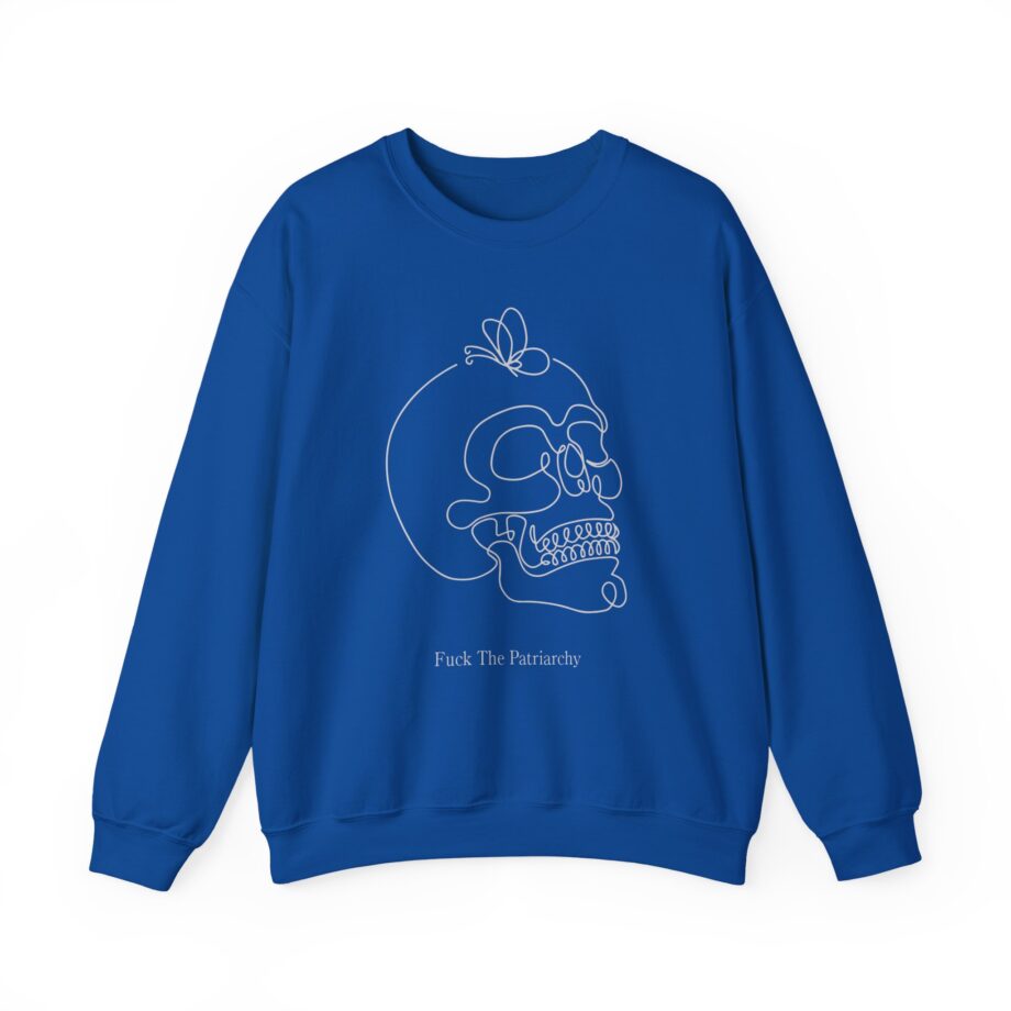 Qtcinderella Fuck the Patriarchy Unisex Heavy Blend™ Crewneck Sweatshirt