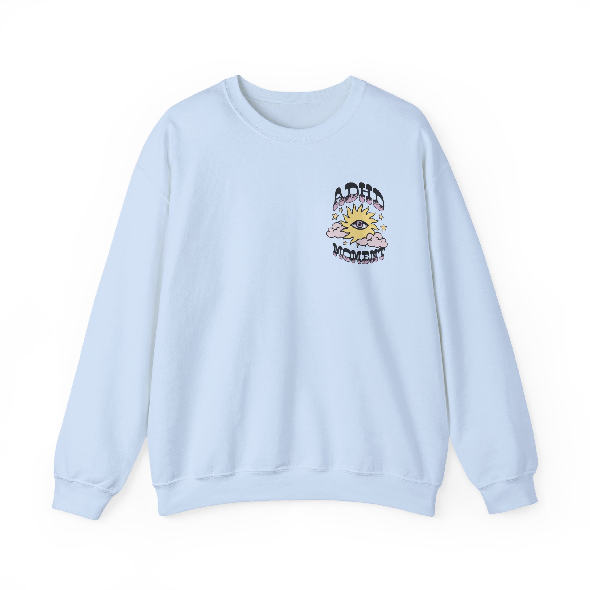 Kallmekris Adhd Moment Unisex Heavy Blendâ„¢ Crewneck Sweatshirt
