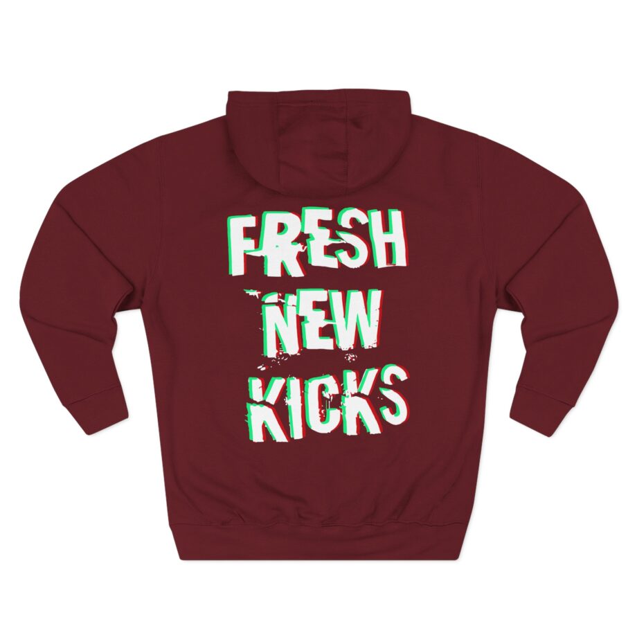 Dimitri K Three-Panel Fleece Hoodie