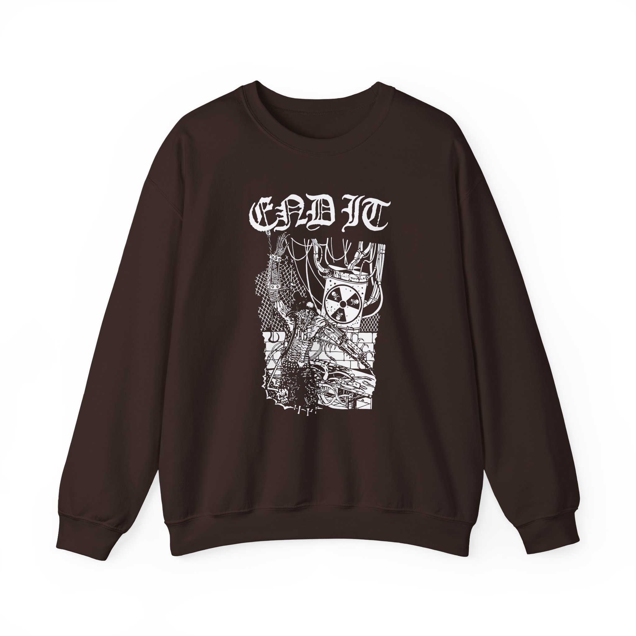 End It Radioactive Unisex Heavy Blend Crewneck Sweatshirt
