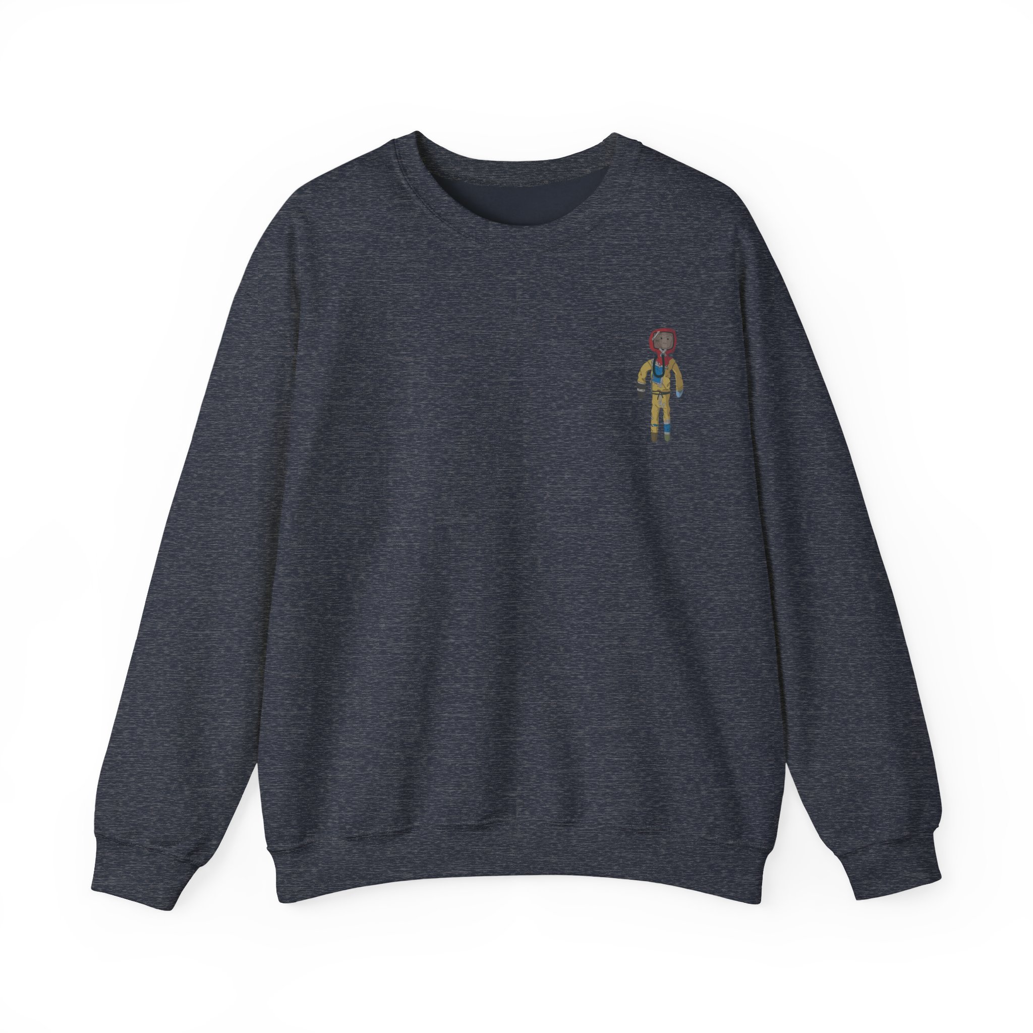 Spoonkid  Rust Monke Unisex Heavy Blendâ„¢ Crewneck Sweatshirt