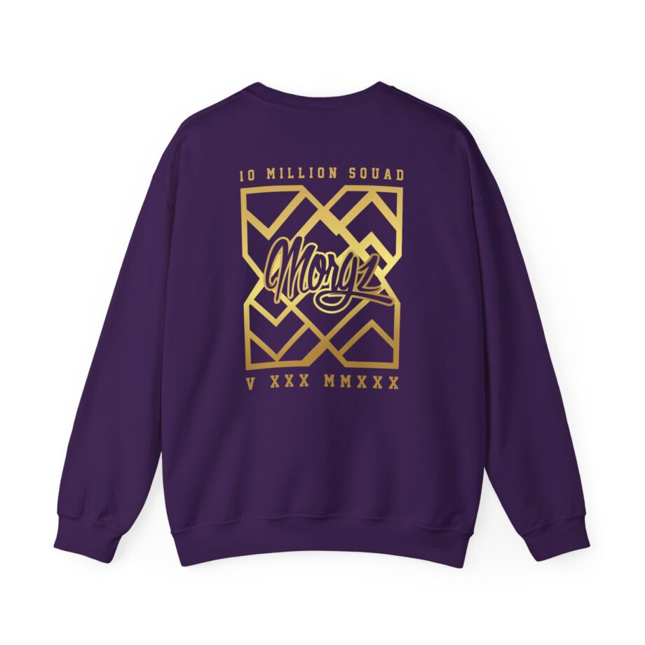 Morgz 10 Million Squad Morgz 10 Million Squad Unisex Heavy Blend™ Crewneck Sweatshirt