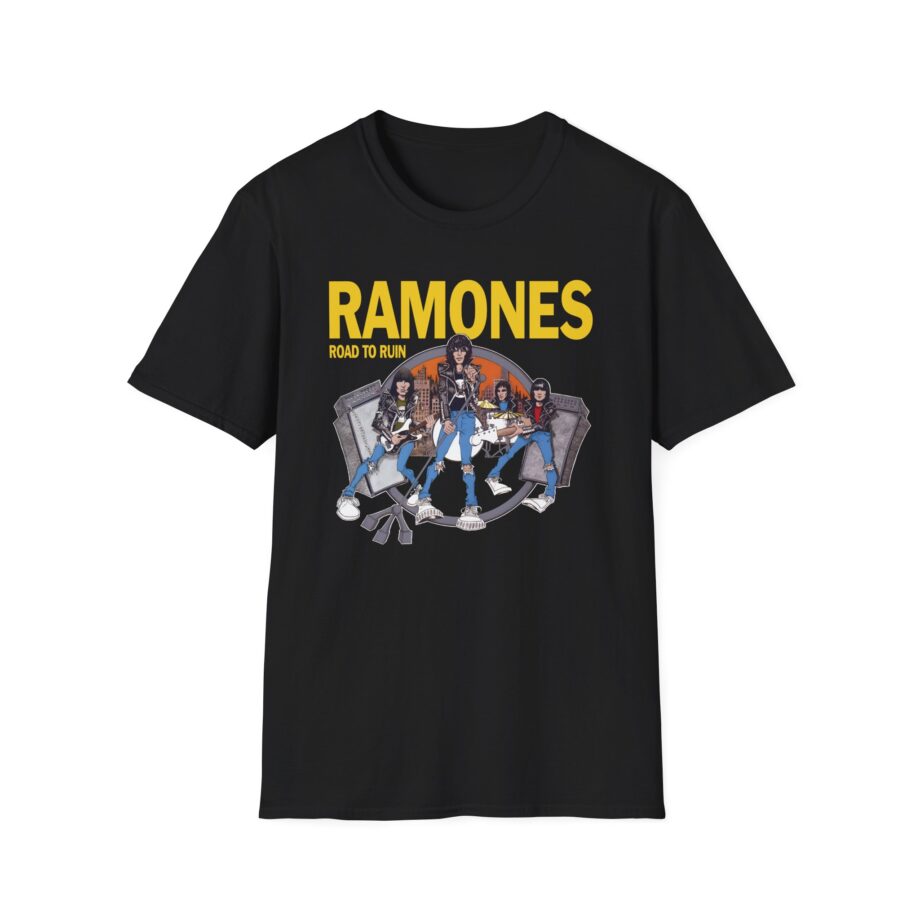 Ramones Ramones I Wanna Be Sedated Unisex Softstyle T-Shirt