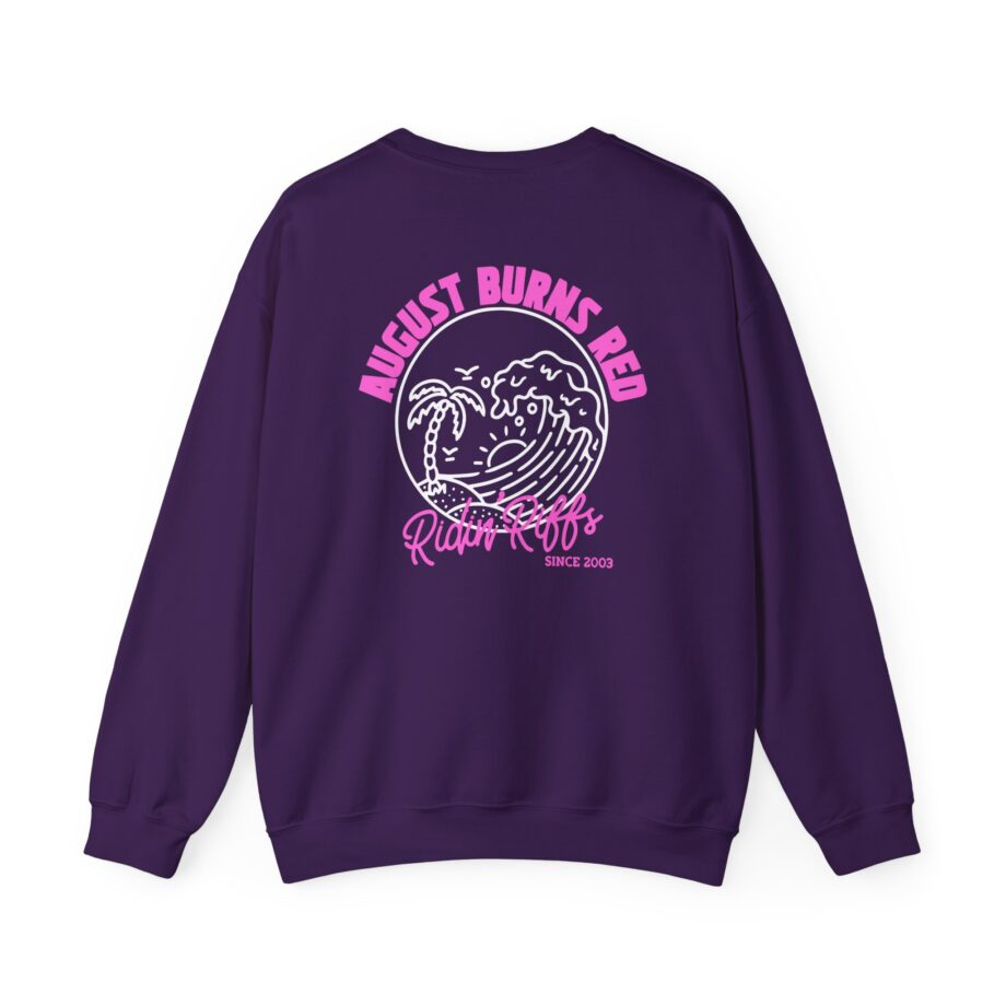 August Burns Red Riff Riders Teal Unisex Heavy Blend™ Crewneck Sweatshirt