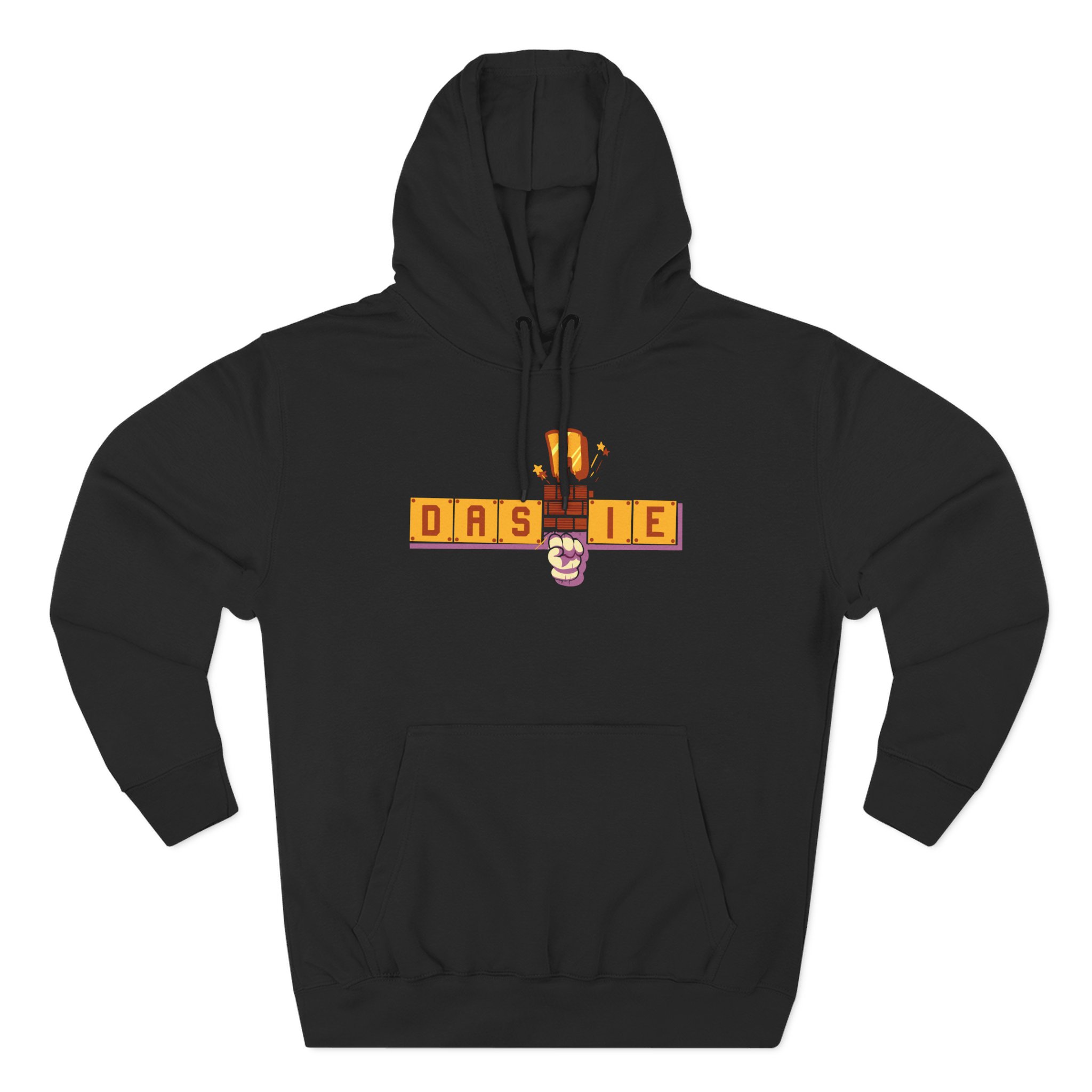 Dashiexp Three-Panel Fleece Hoodie