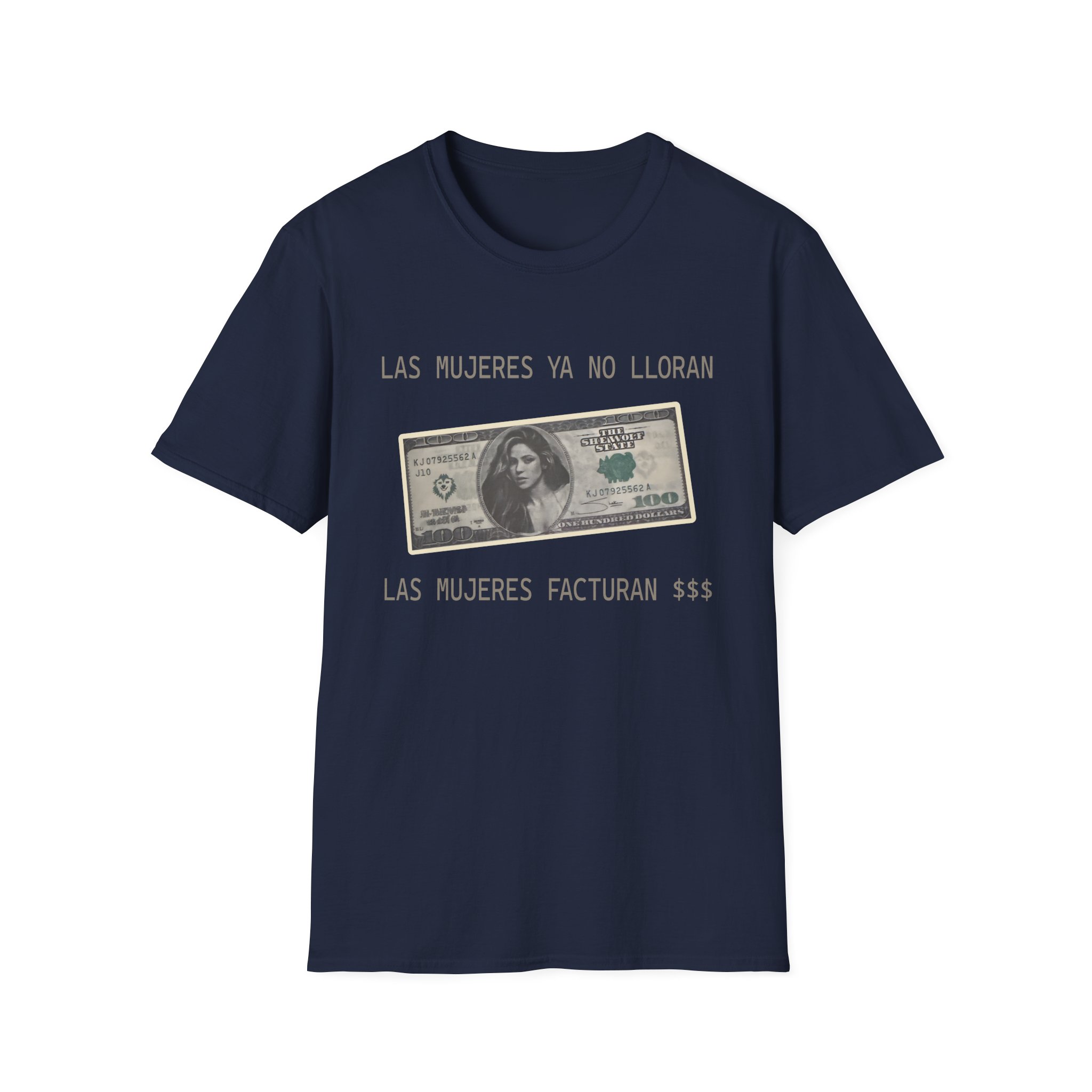 Shakira Dollar Bill Unisex Softstyle T-Shirt