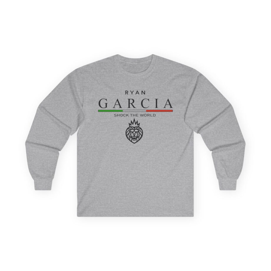 Ryan Garcia shock the world Unisex Ultra Cotton Long Sleeve Tee
