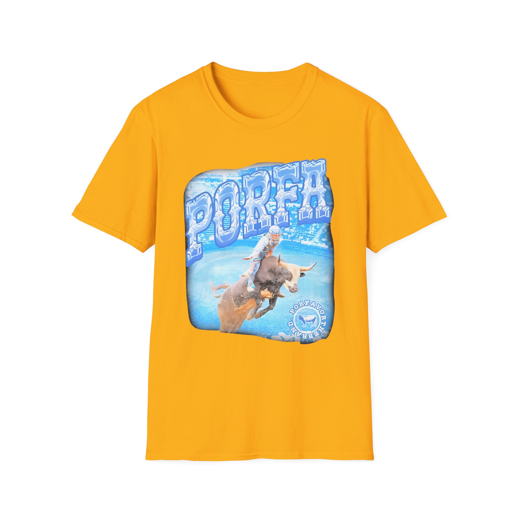 Porfa Rodeo Por Favor Unisex Softstyle T-Shirt