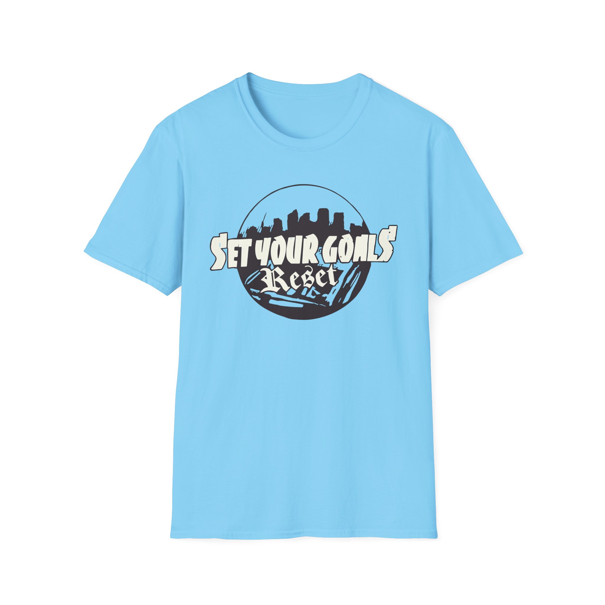 Set Your Goals Reset Unisex Softstyle T-Shirt