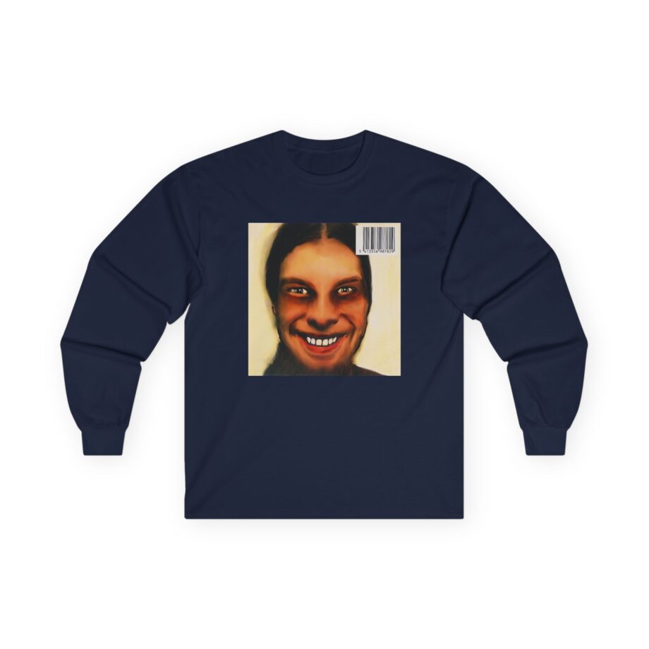 Aphex Twin I Care Because You Do  Album Cover Unisex Ultra Cotton Long Sleeve Tee
