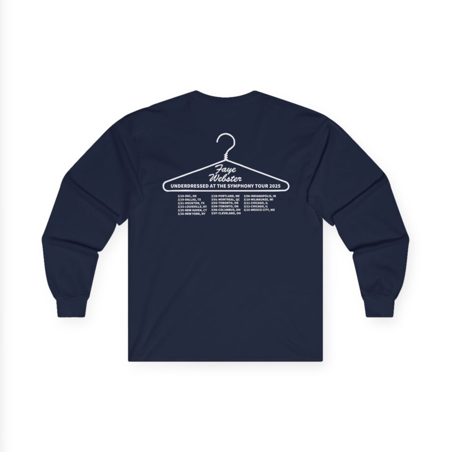 Faye Webster Underdressed at the Symphony 2025 Tour Unisex Ultra Cotton Long Sleeve Tee