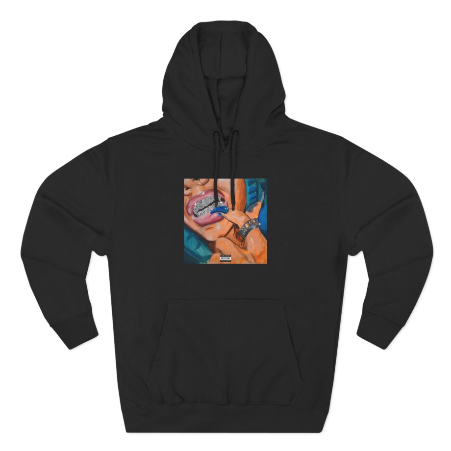 Cruz Cafune Blu€s Cover Three-Panel Fleece Hoodie