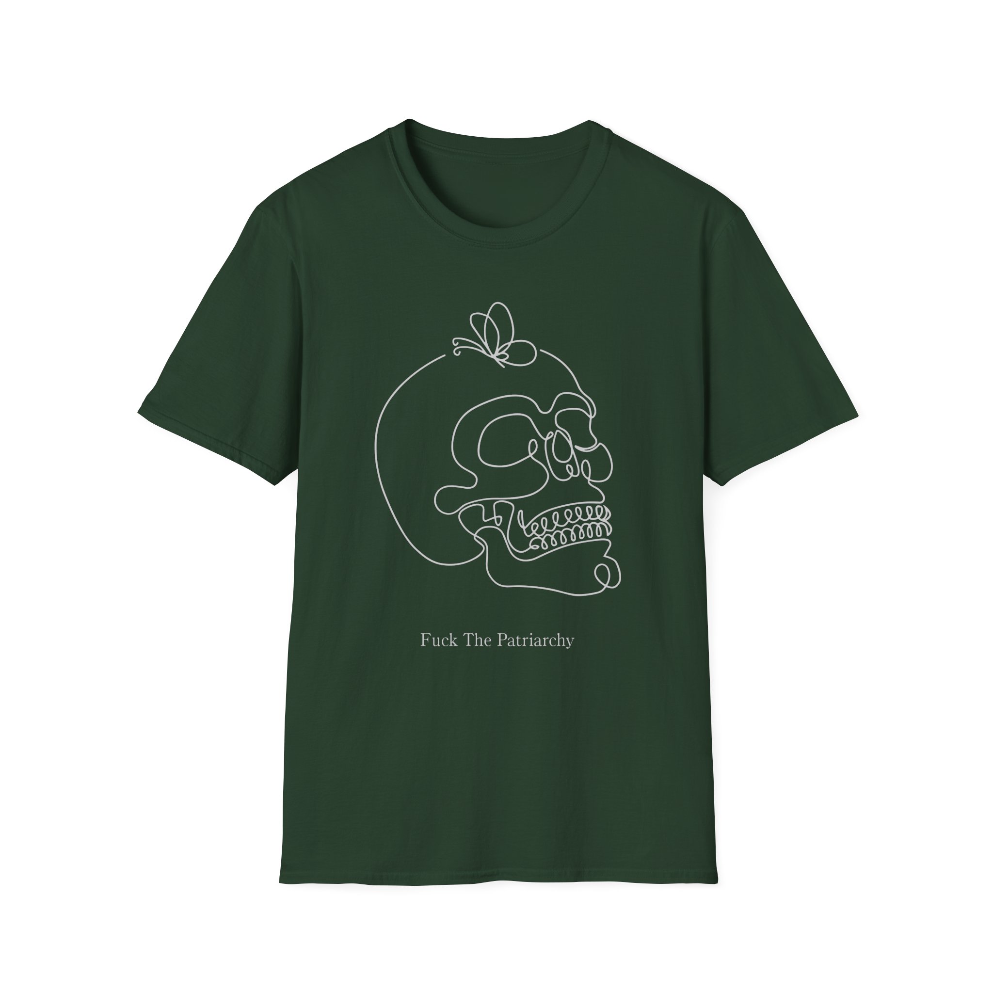 Qtcinderella Fuck the Patriarchy Unisex Softstyle T-Shirt
