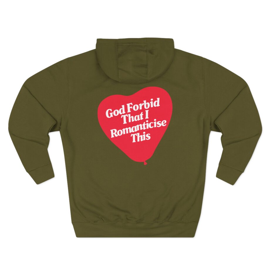 James Marriott God Forbid Three-Panel Fleece Hoodie