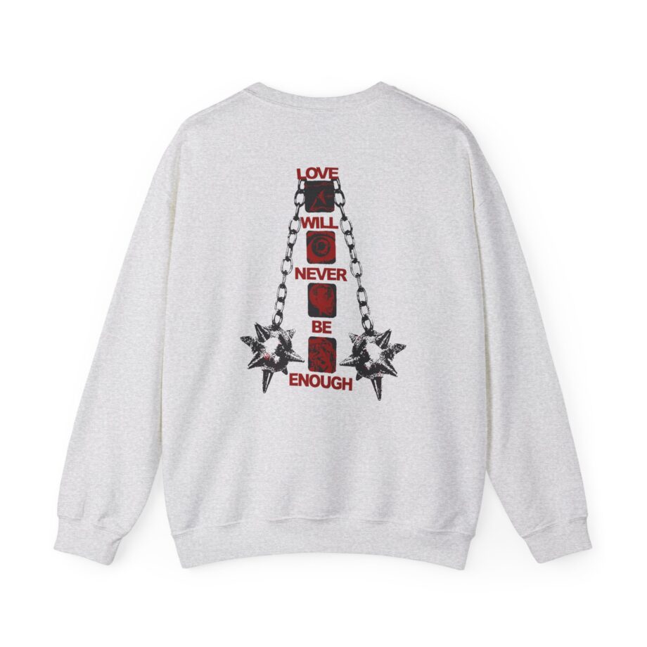 Kublai Khan - Never Enough Sportsgrey Unisex Heavy Blend™ Crewneck Sweatshirt