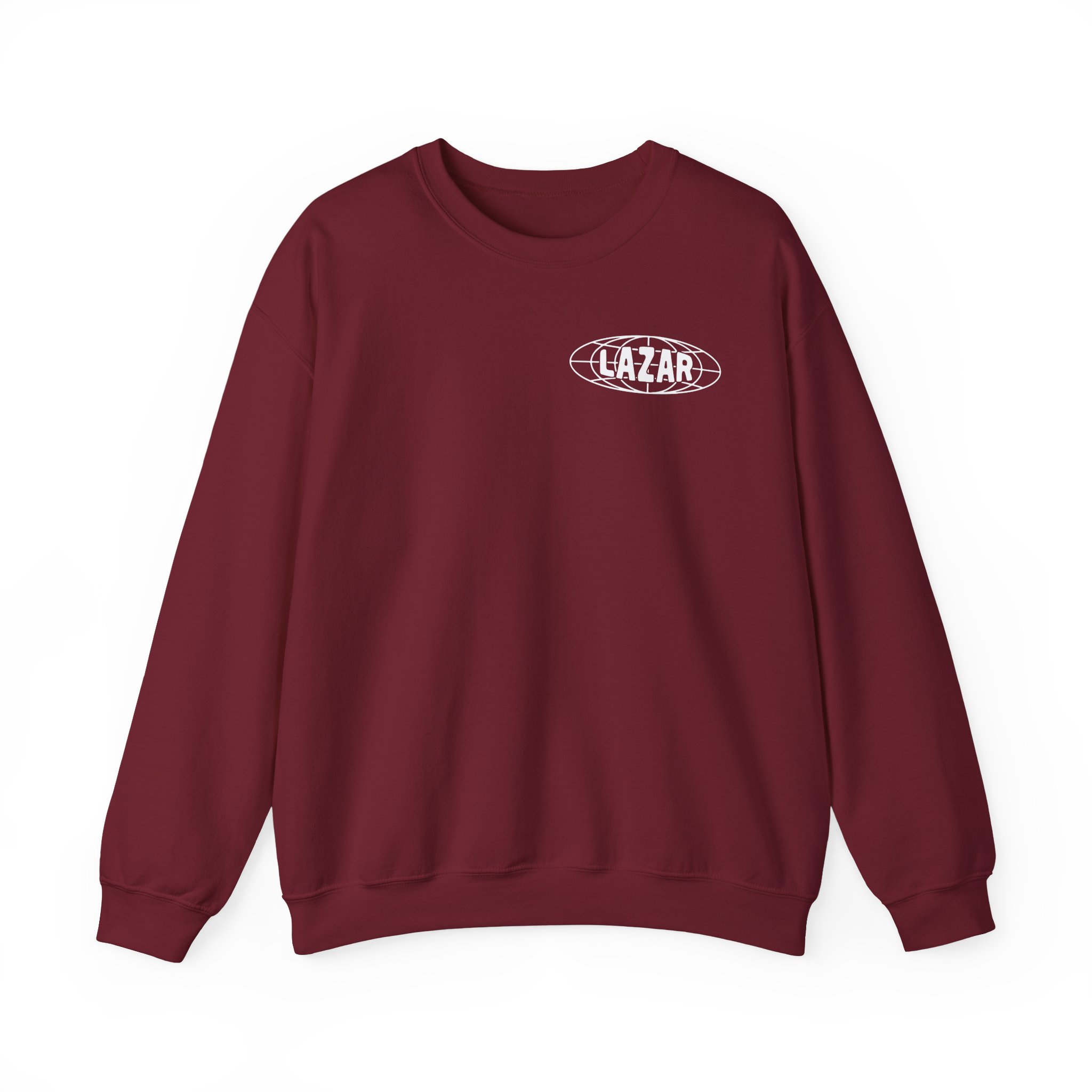 Lazarbeam Globe Indigo Unisex Heavy Blendâ„¢ Crewneck Sweatshirt