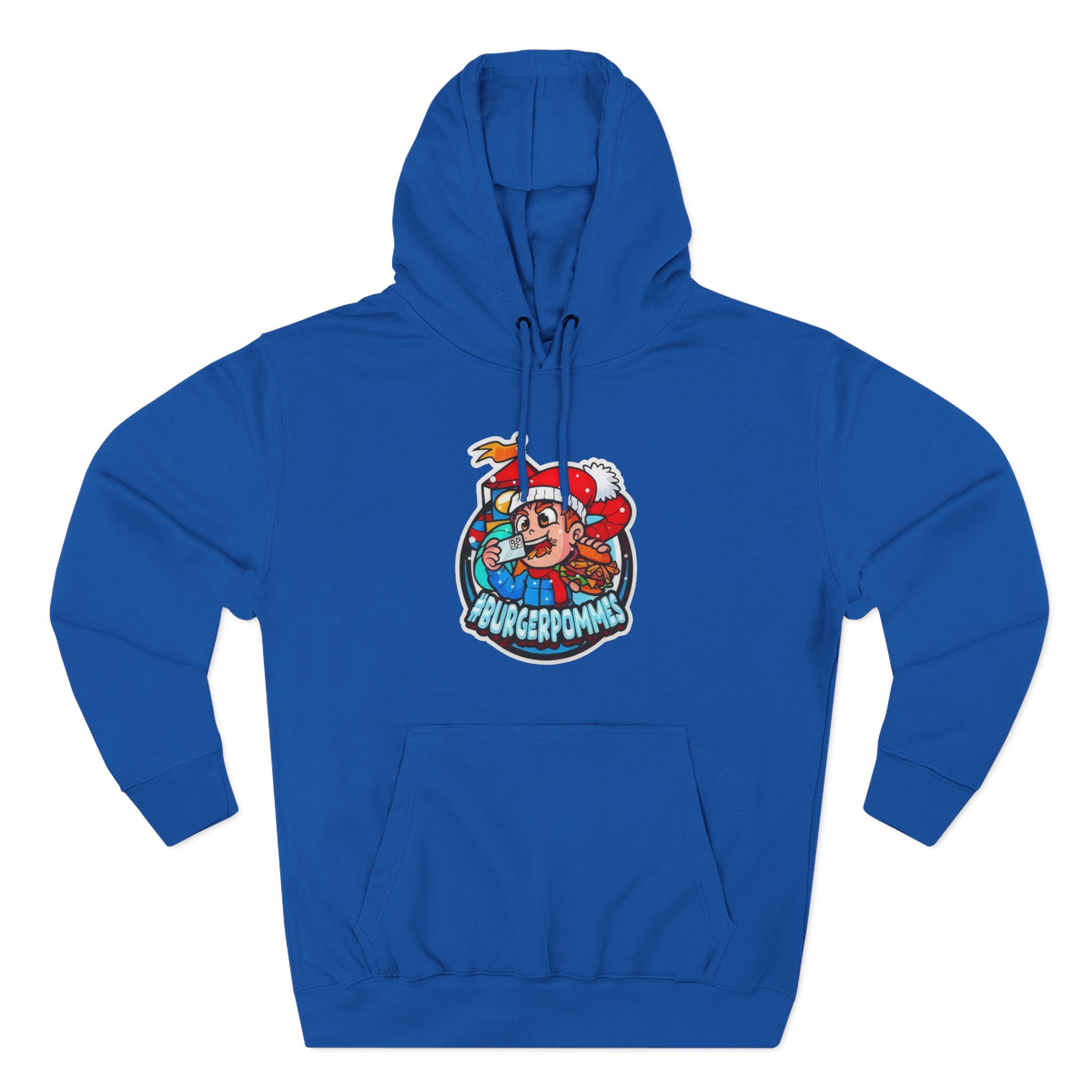Burger Pommes Three-Panel Fleece Hoodie