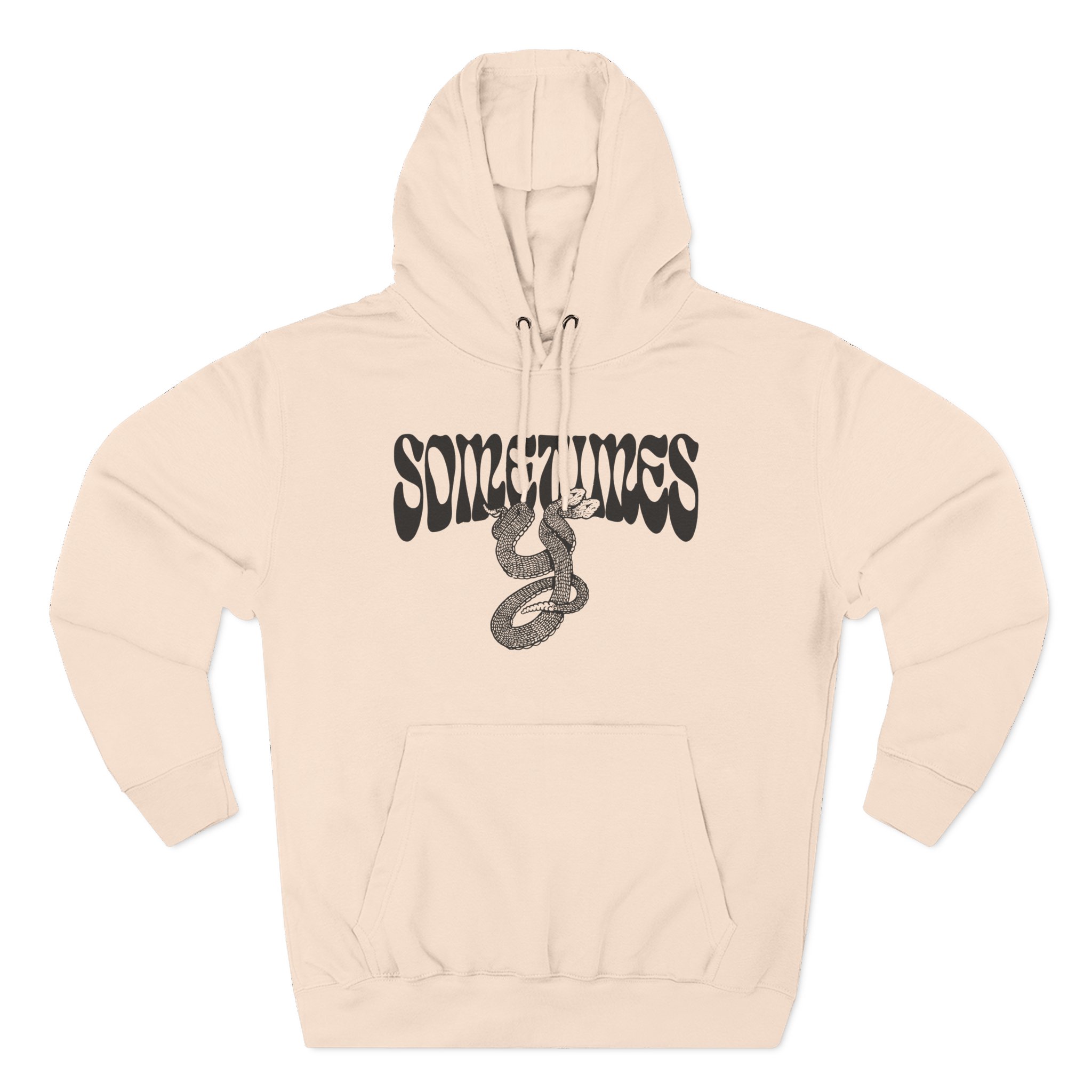 YM Three-Panel Fleece Hoodie