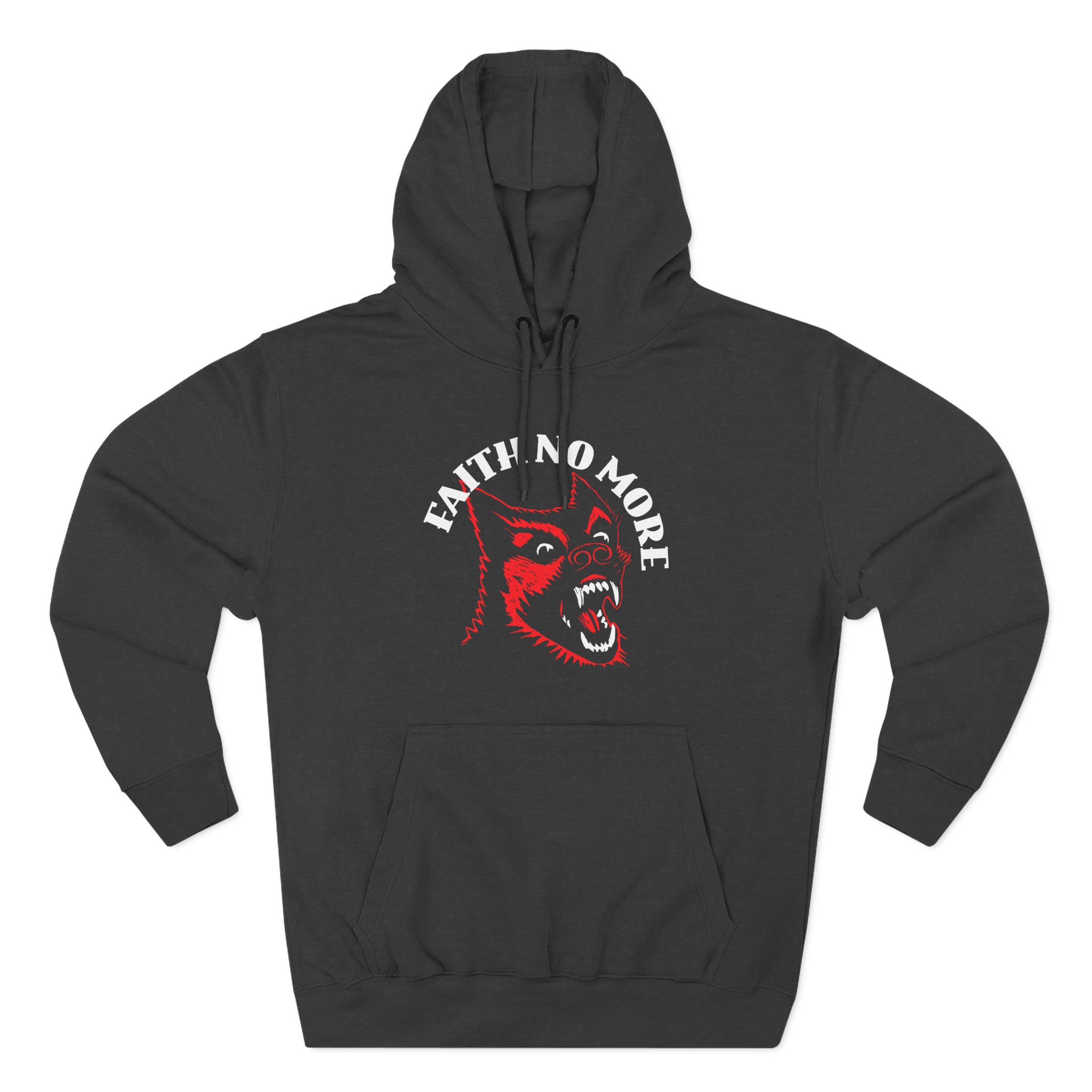 Faith No More Logo Dog 30th Anniversary Three-Panel Fleece Hoodie