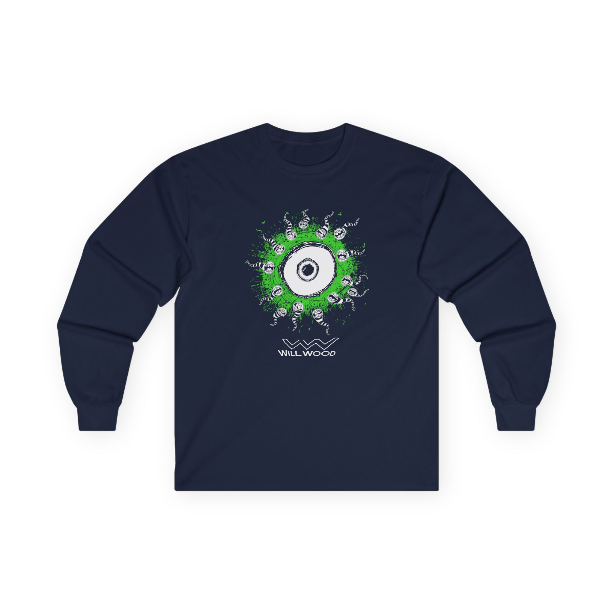 Will Wood Eye Unisex Ultra Cotton Long Sleeve Tee