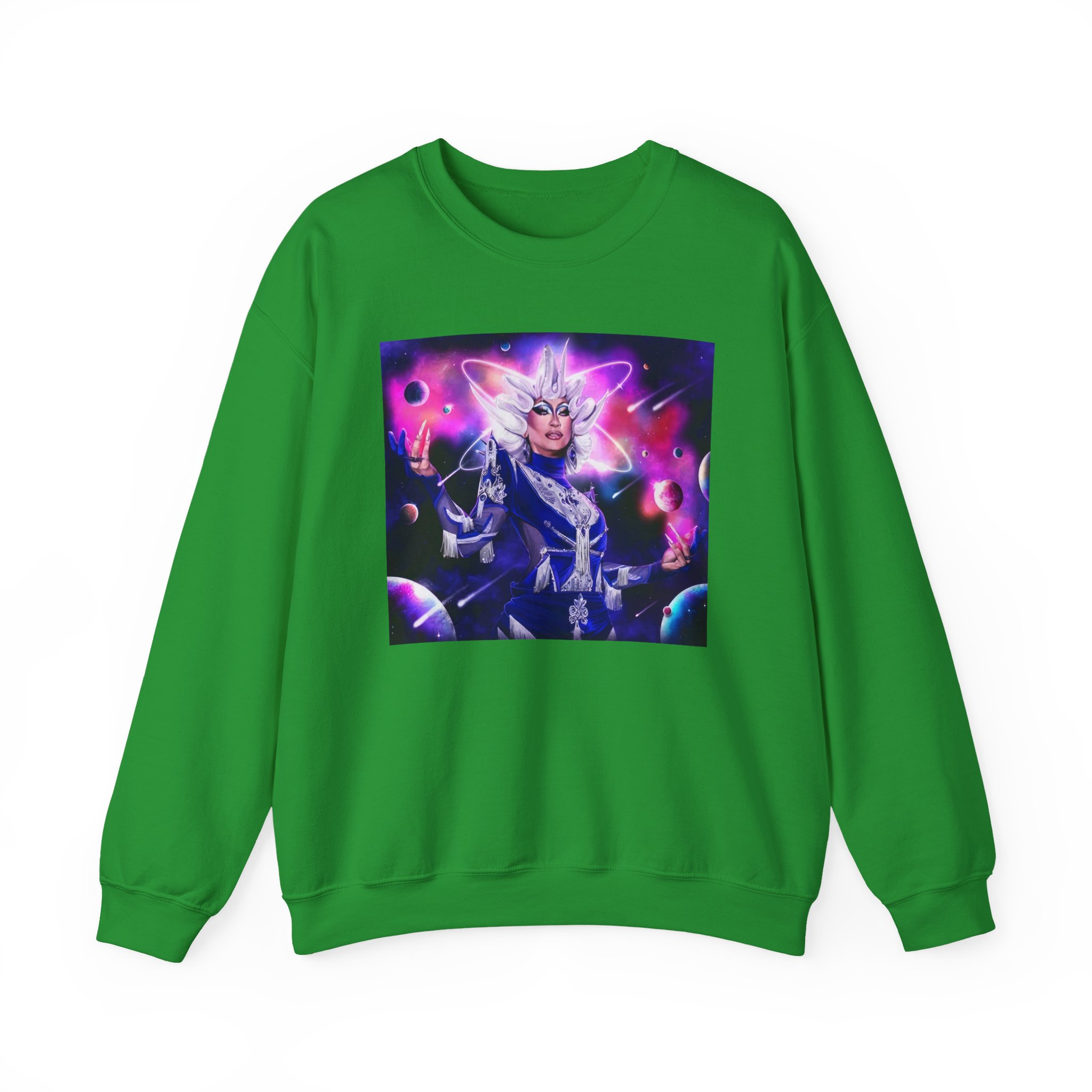 Anetra Galaxy Unisex Heavy Blendâ„¢ Crewneck Sweatshirt