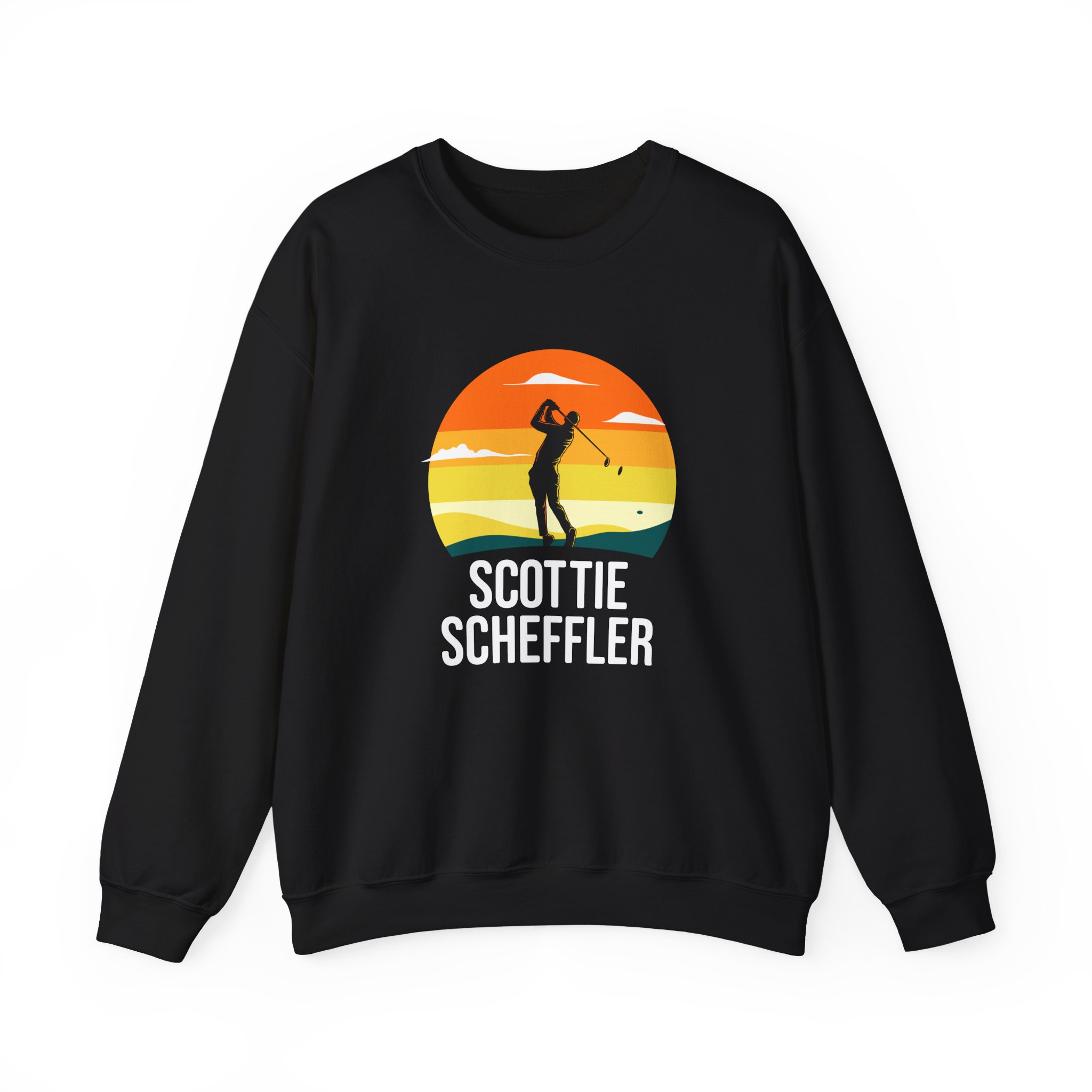 Scottie Scheffler Unisex Heavy Blendâ„¢ Crewneck Sweatshirt