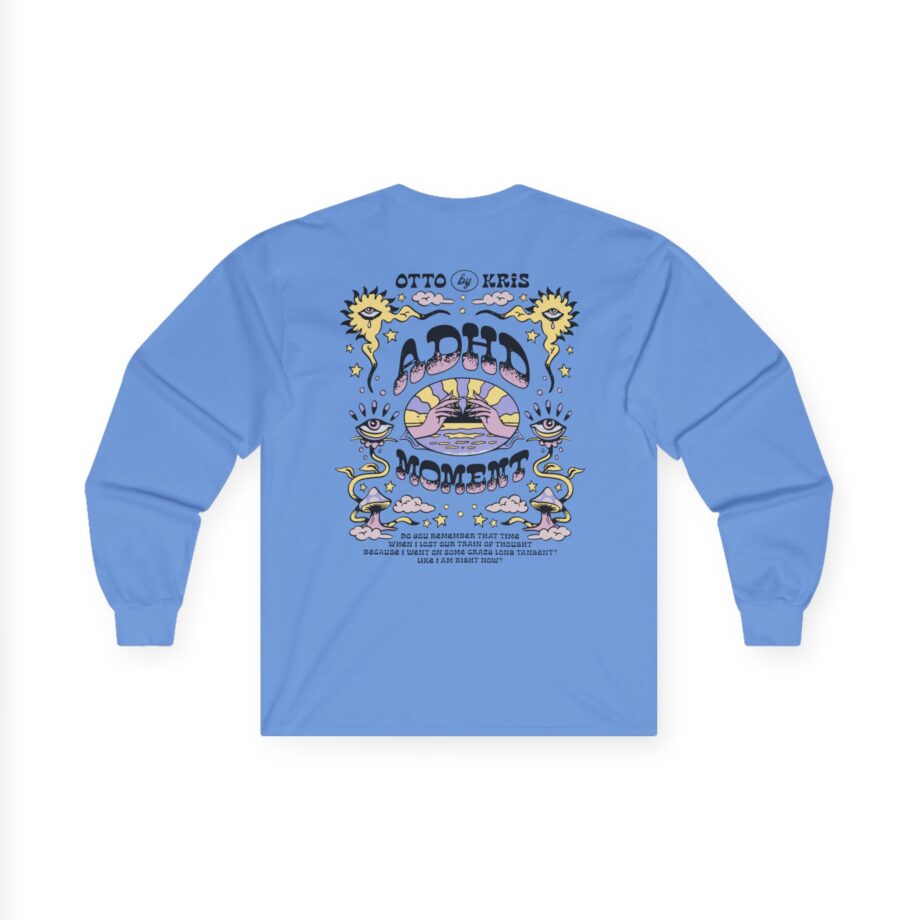 Kallmekris Adhd Moment Unisex Ultra Cotton Long Sleeve Tee