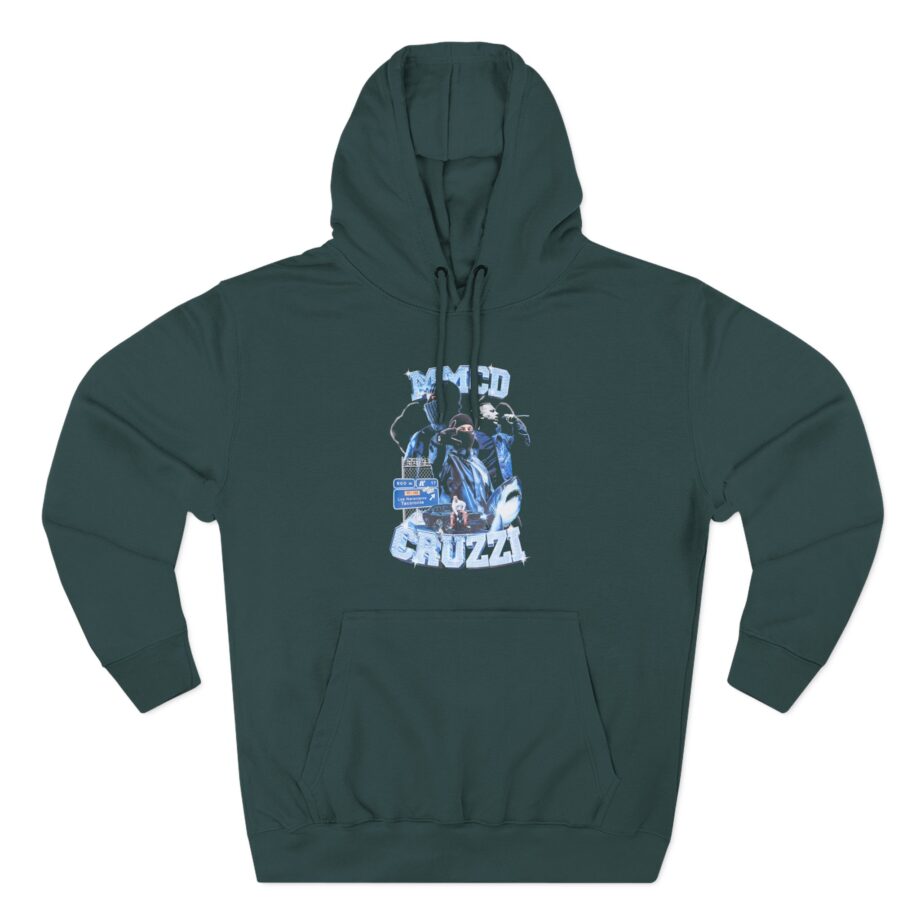 Cruz Cafuné Bootleg Three-Panel Fleece Hoodie