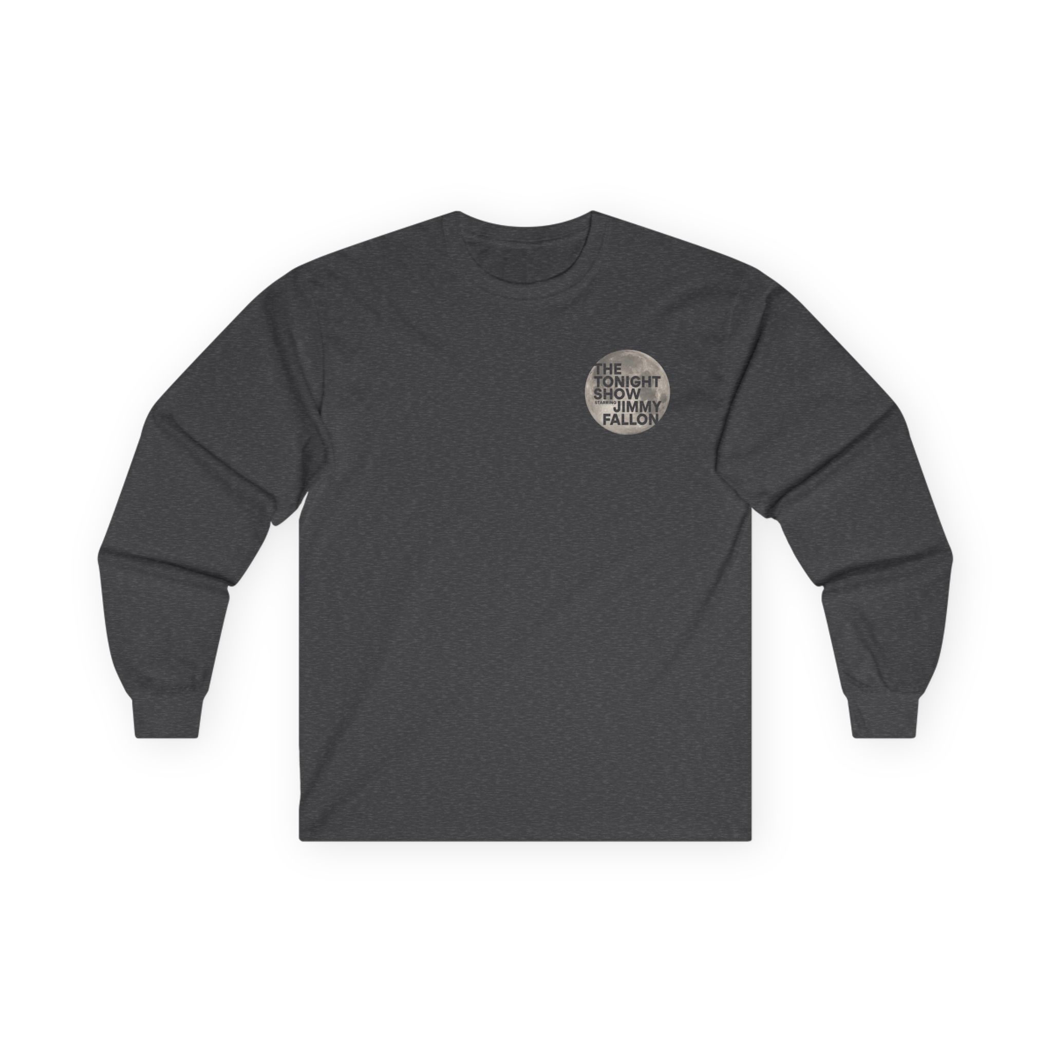 Jimmy Fallon Tonight Show Moon Logo Unisex Ultra Cotton Long Sleeve Tee