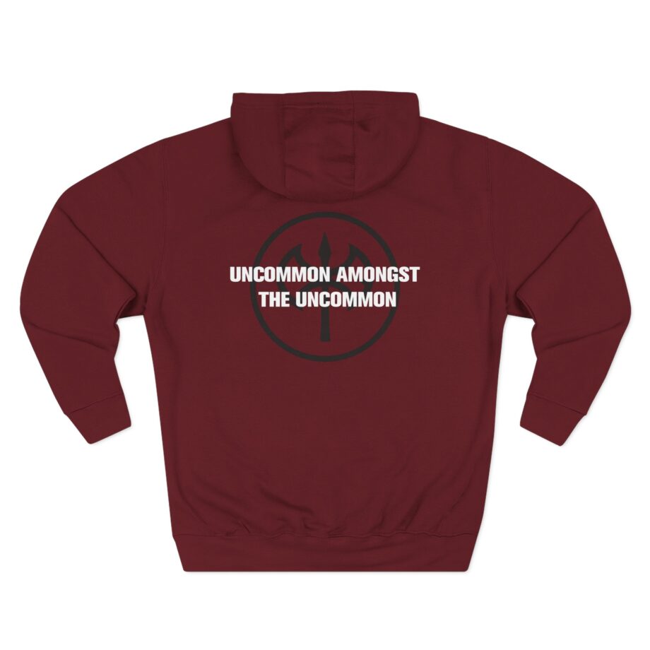David Goggins Uncommon Amoungst the Uncommon Three-Panel Fleece Hoodie