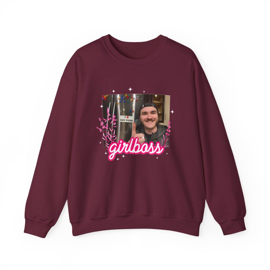 Jschlatt Girlboss Unisex Heavy Blend™ Crewneck Sweatshirt