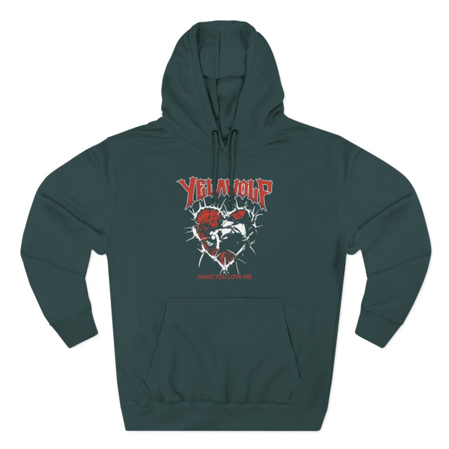 YM Three-Panel Fleece Hoodie
