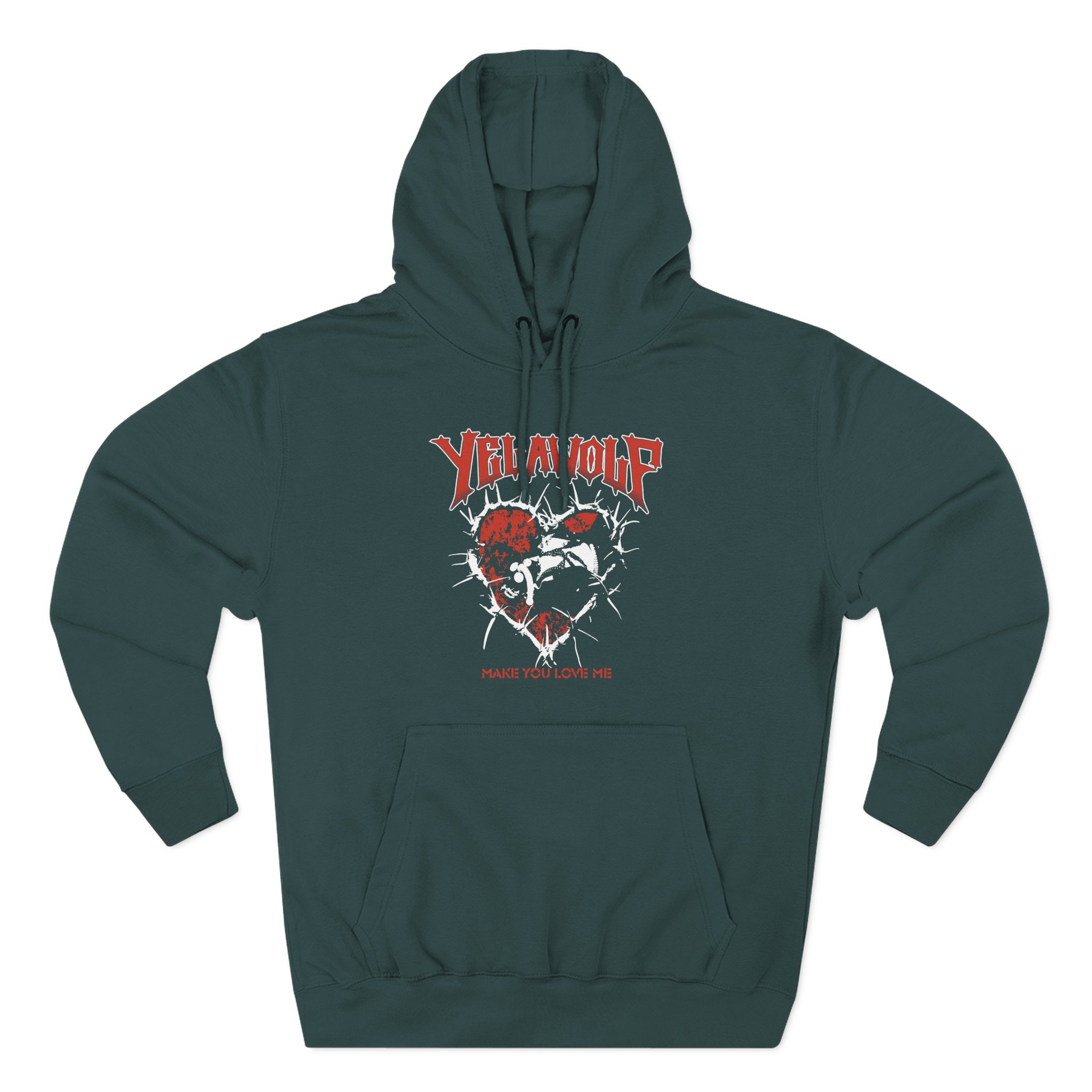 YM Three-Panel Fleece Hoodie