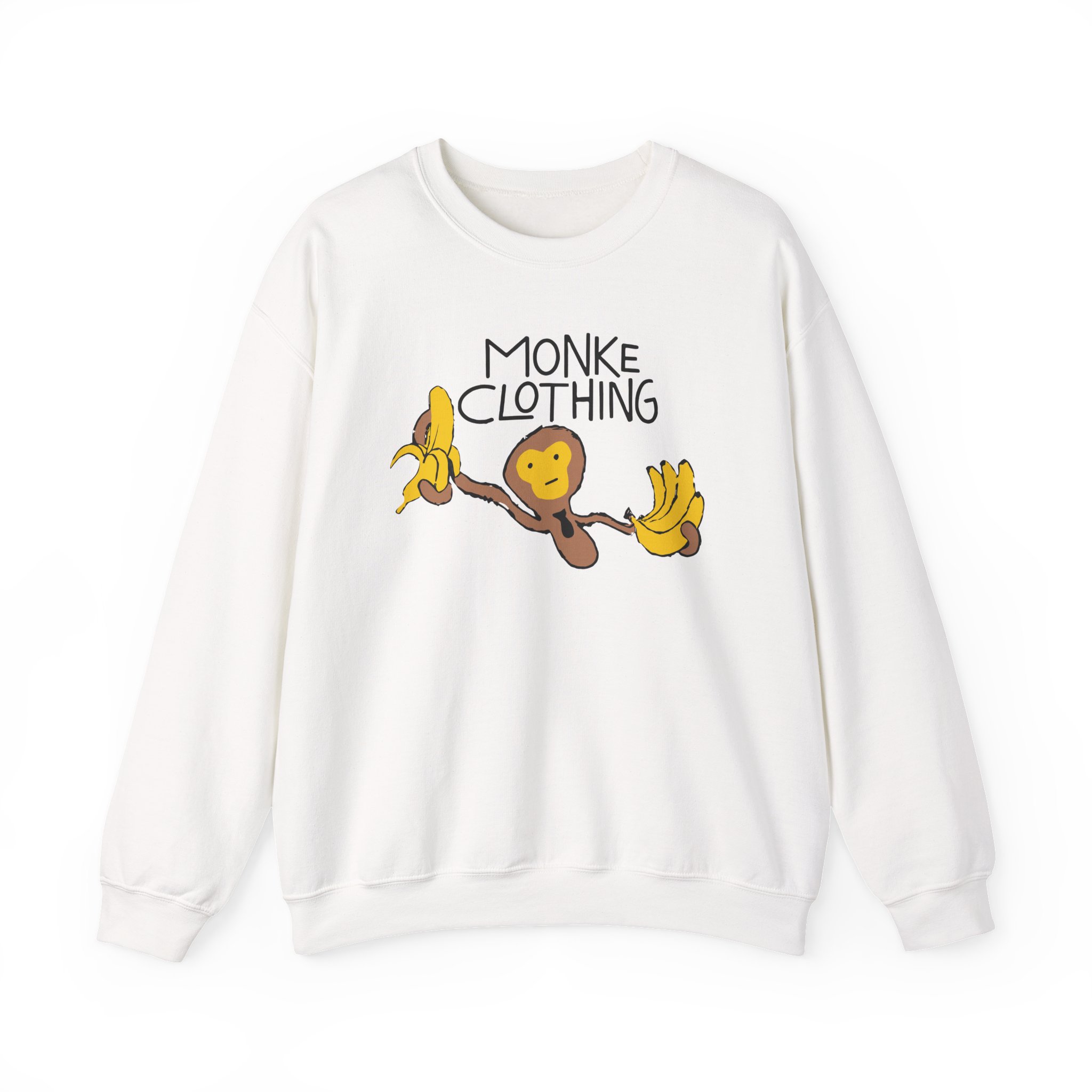 Spoonkid Basquiat Monke Unisex Heavy Blendâ„¢ Crewneck Sweatshirt