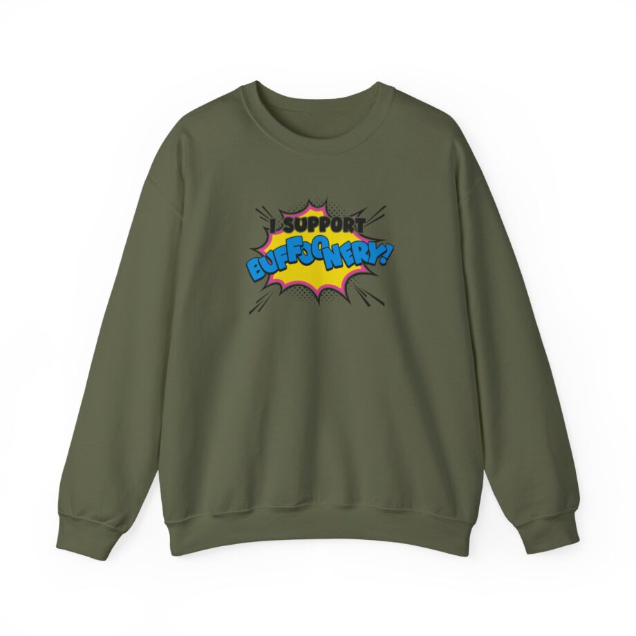Lofe I Support Buffoonery Unisex Heavy Blend™ Crewneck Sweatshirt
