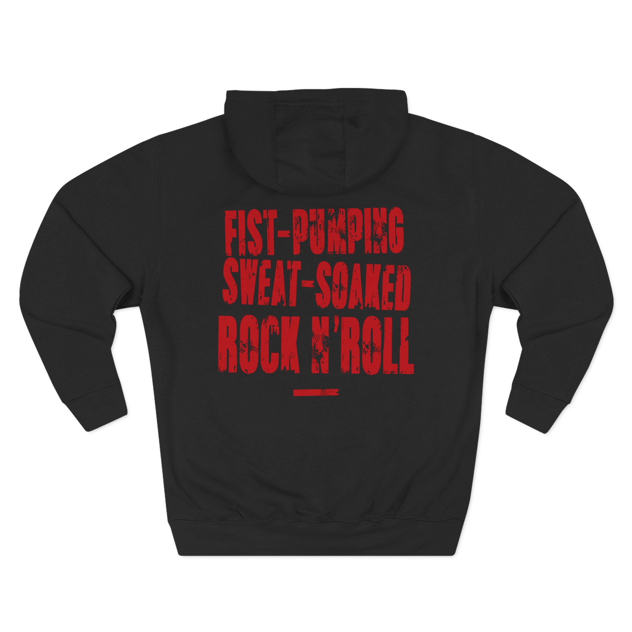 Airbourne Fist Pumping Three-Panel Fleece Hoodie