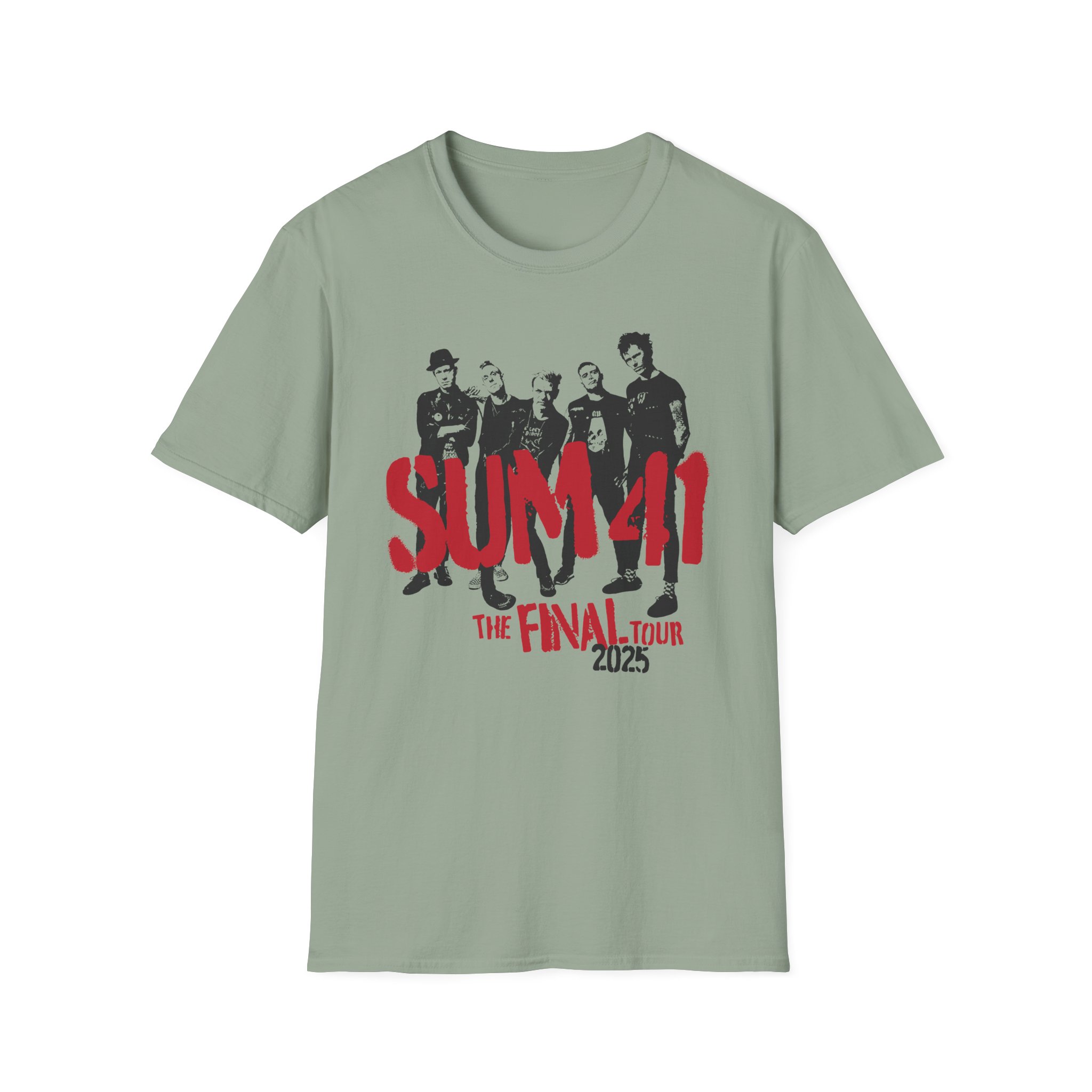 Sum 41 the Final Tour Unisex Softstyle T-Shirt