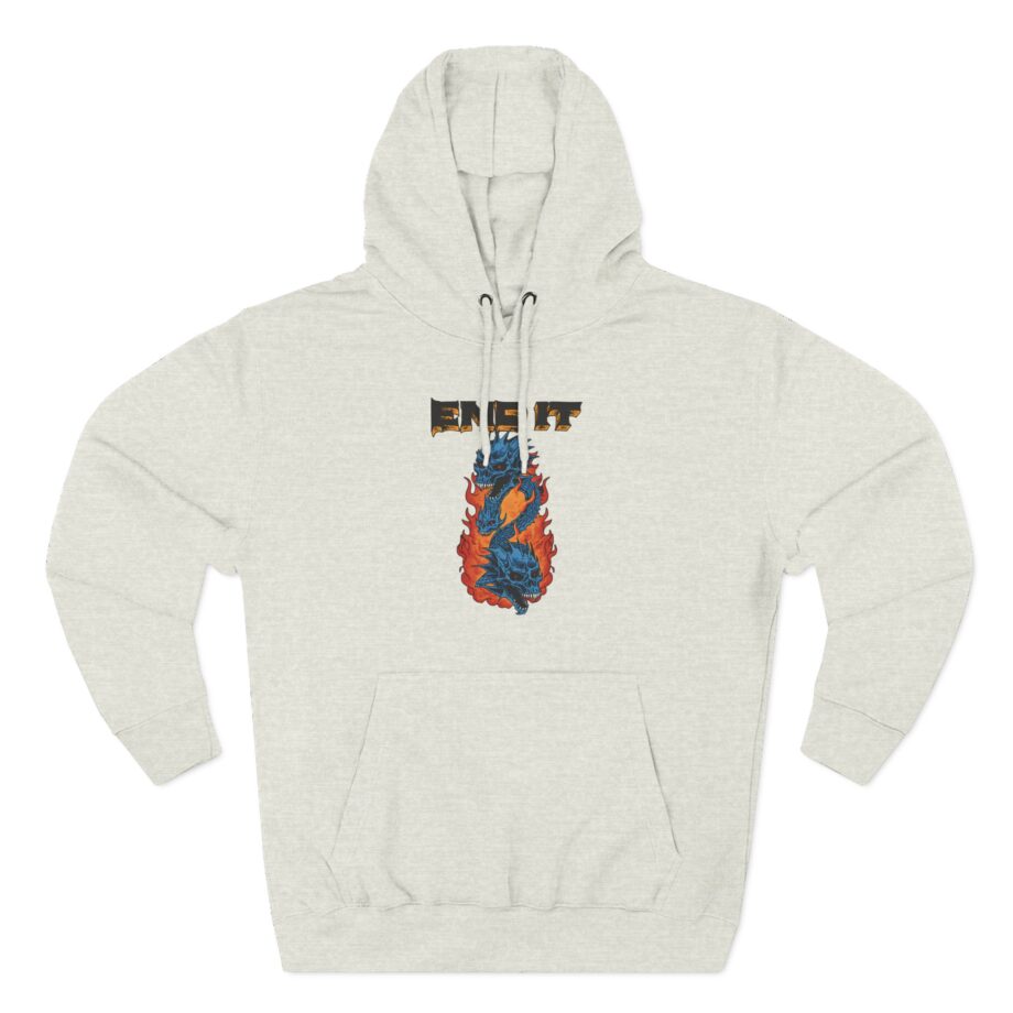 End It Three-Panel Fleece Hoodie