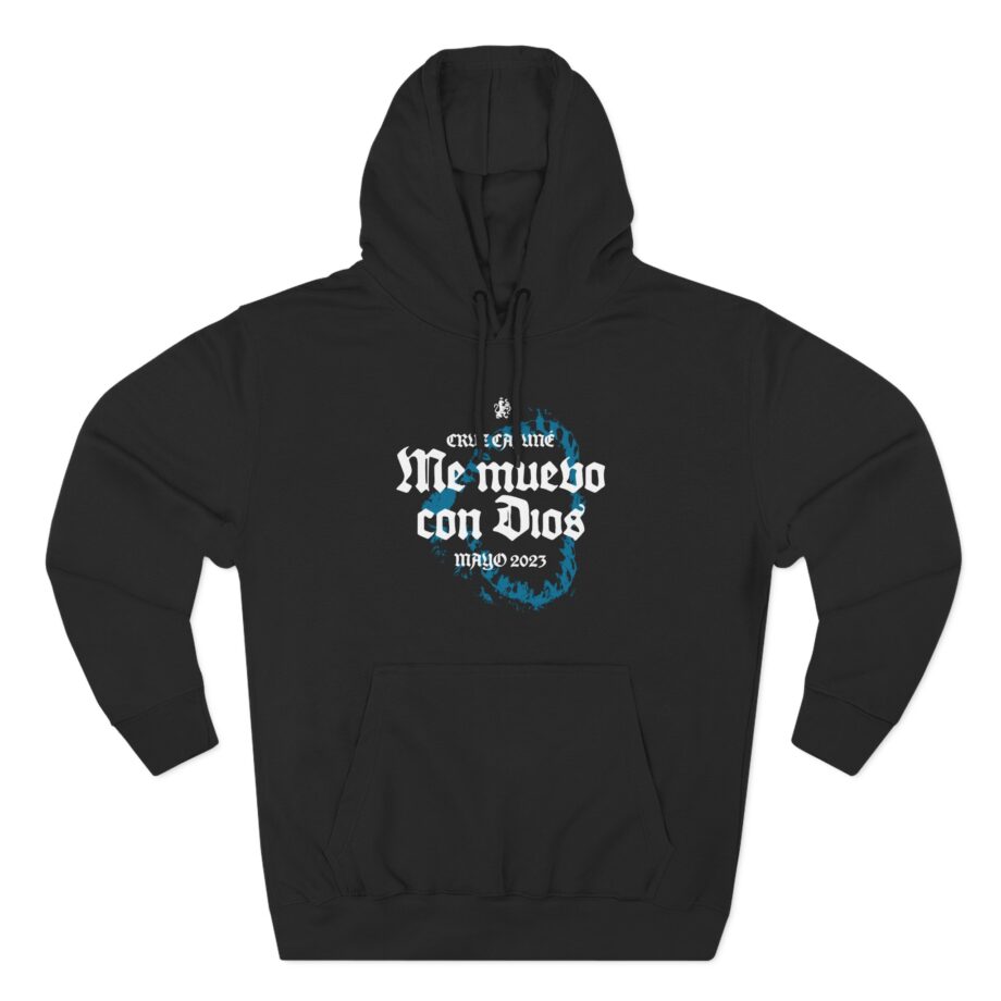 Cruz Cafune I Move With God Three-Panel Fleece Hoodie