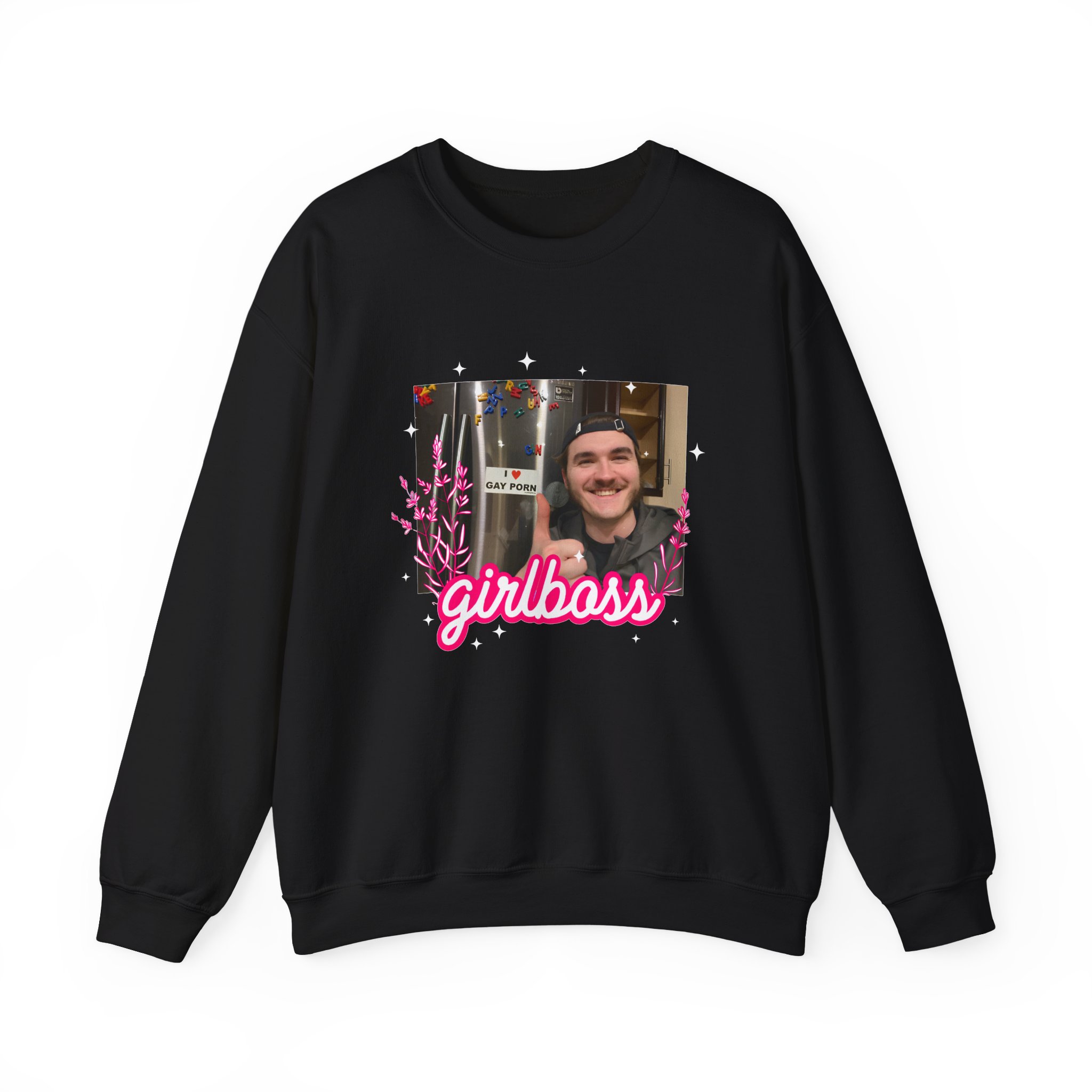 Jschlatt Girlboss Unisex Heavy Blendâ„¢ Crewneck Sweatshirt