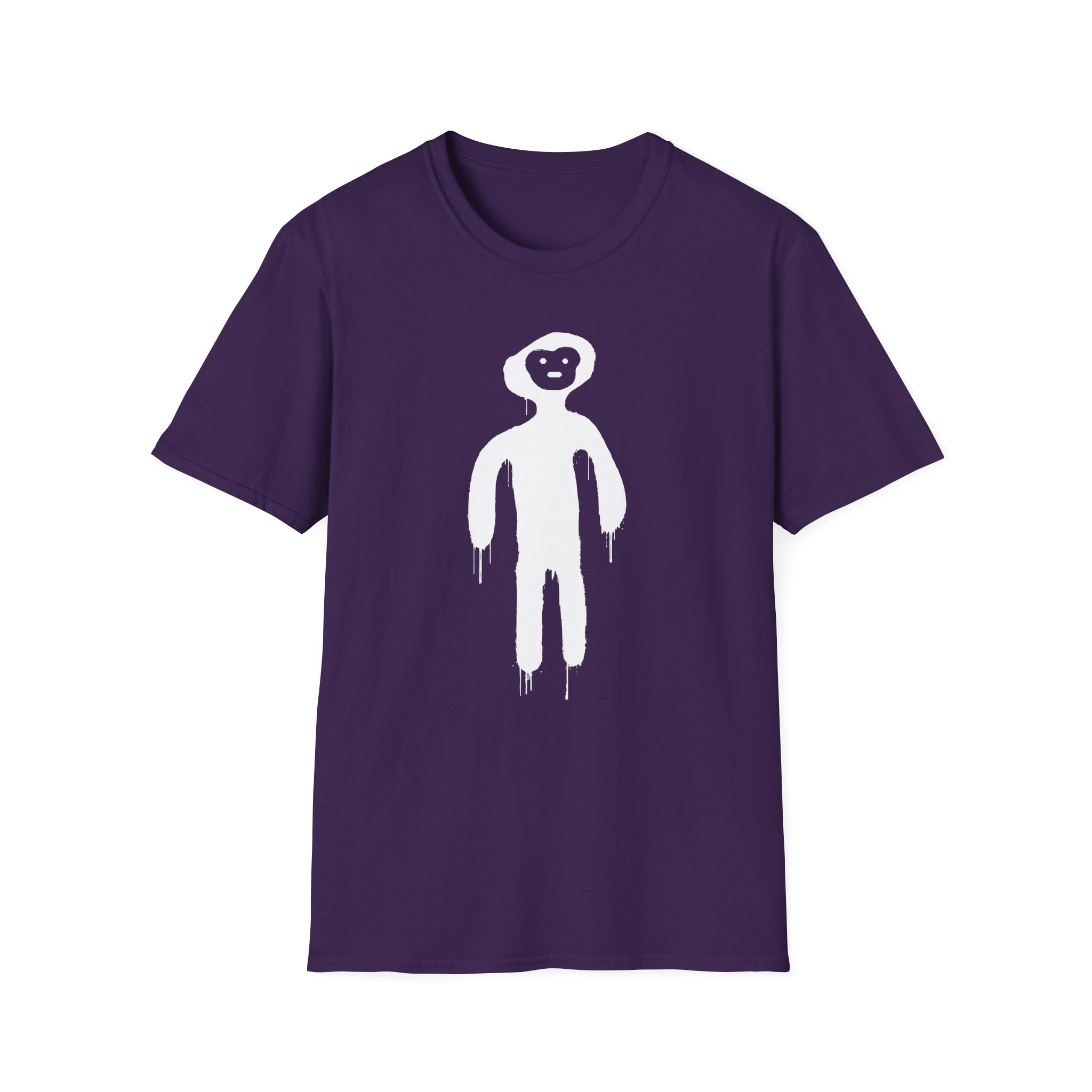 Spoonkid Monke Drip Unisex Softstyle T-Shirt