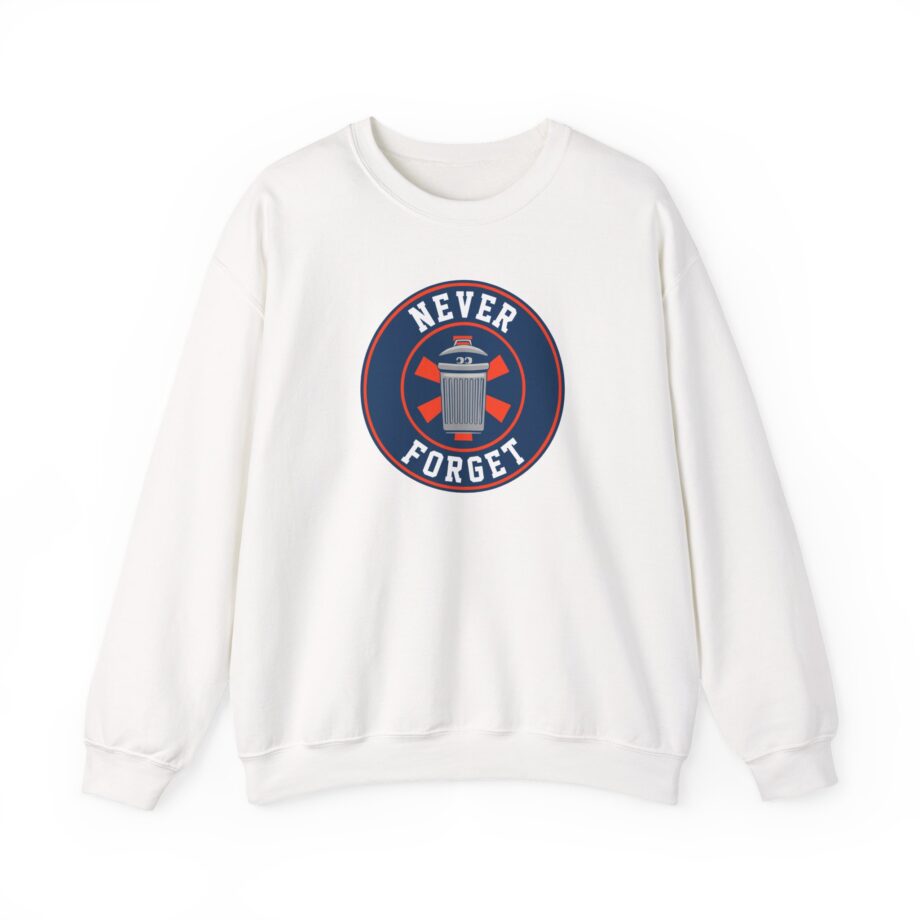 Trevor Bauer Never Forget Unisex Heavy Blend™ Crewneck Sweatshirt