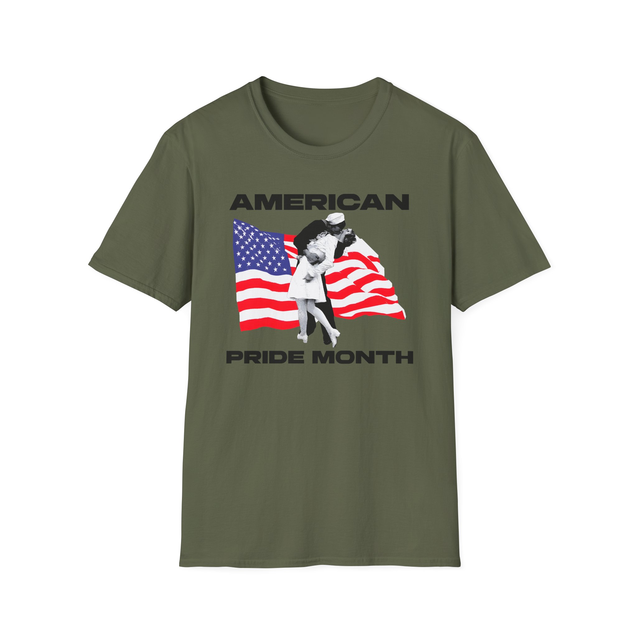 Sean Strickland American Pride Month Unisex Softstyle T-Shirt