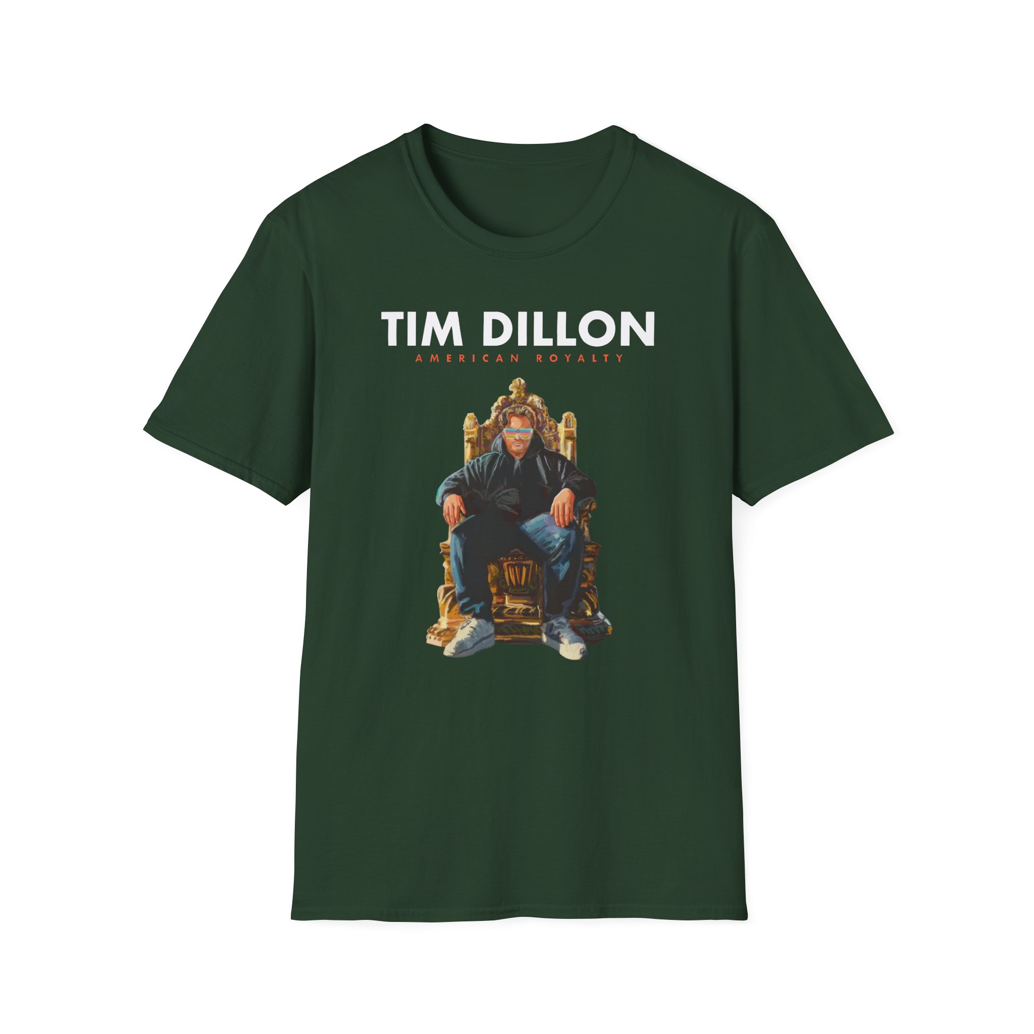 Tim Dillon American Royalty Tour Unisex Softstyle T-Shirt