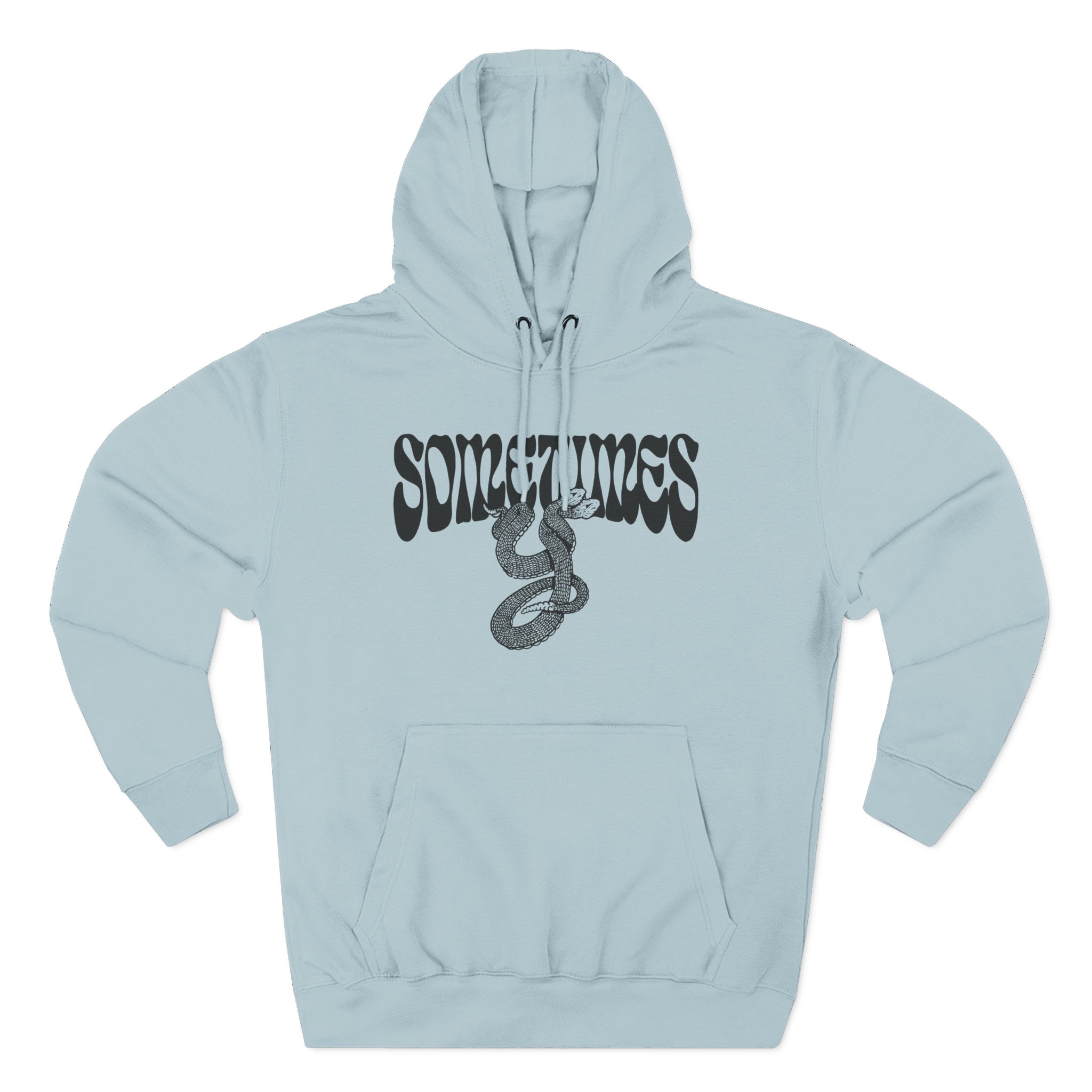 YM Three-Panel Fleece Hoodie