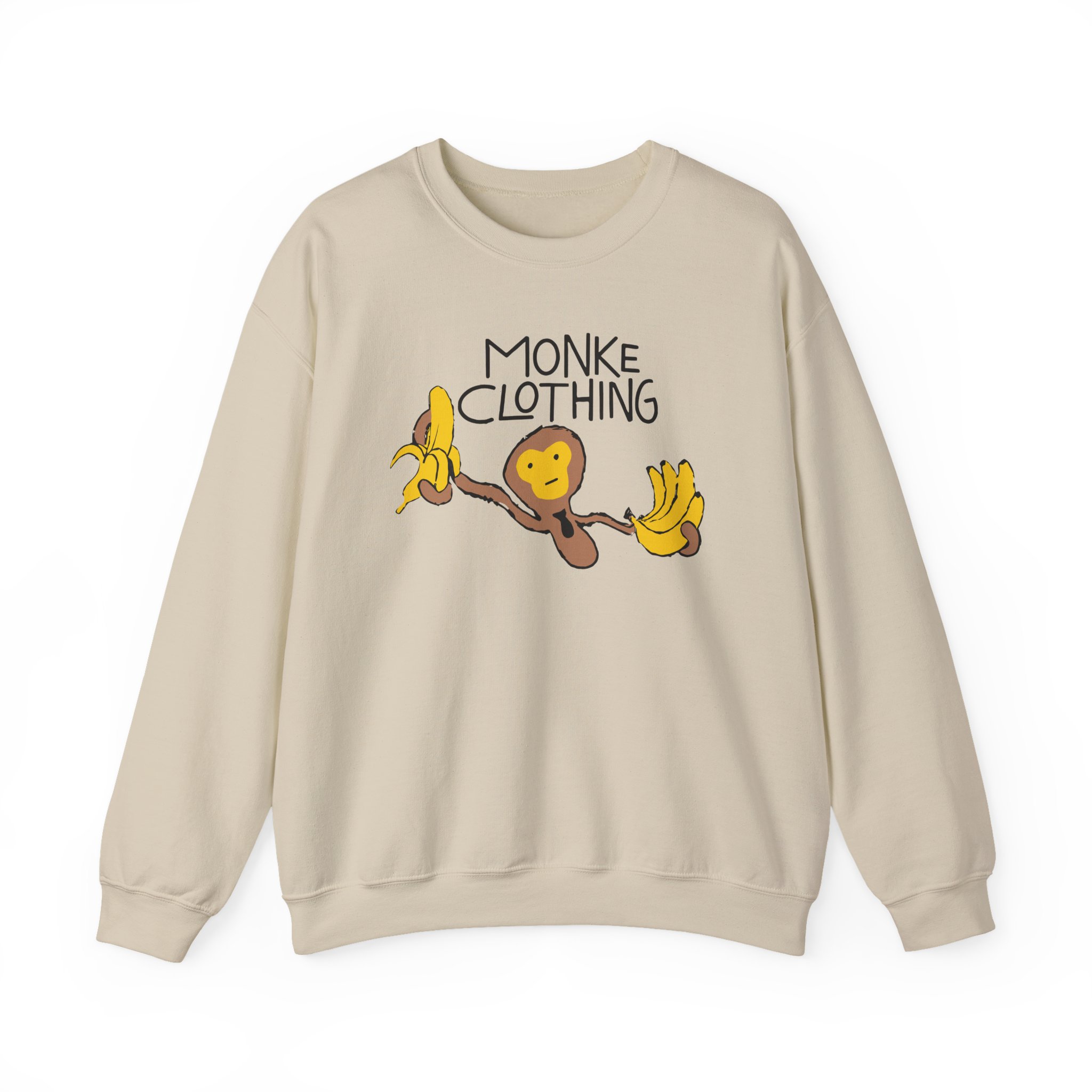 Spoonkid Basquiat Monke Unisex Heavy Blendâ„¢ Crewneck Sweatshirt