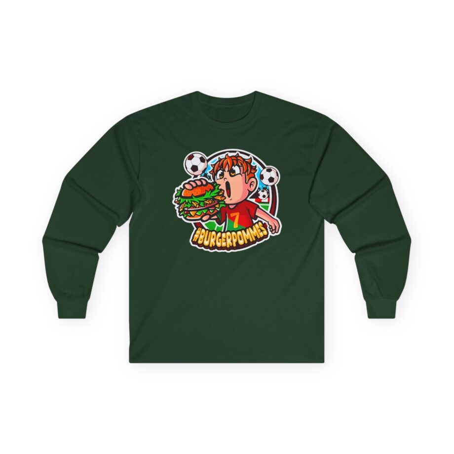 Burger Pommes Unisex Ultra Cotton Long Sleeve Tee