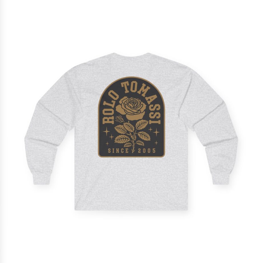Rolo Tomassi Rose Arch Unisex Ultra Cotton Long Sleeve Tee